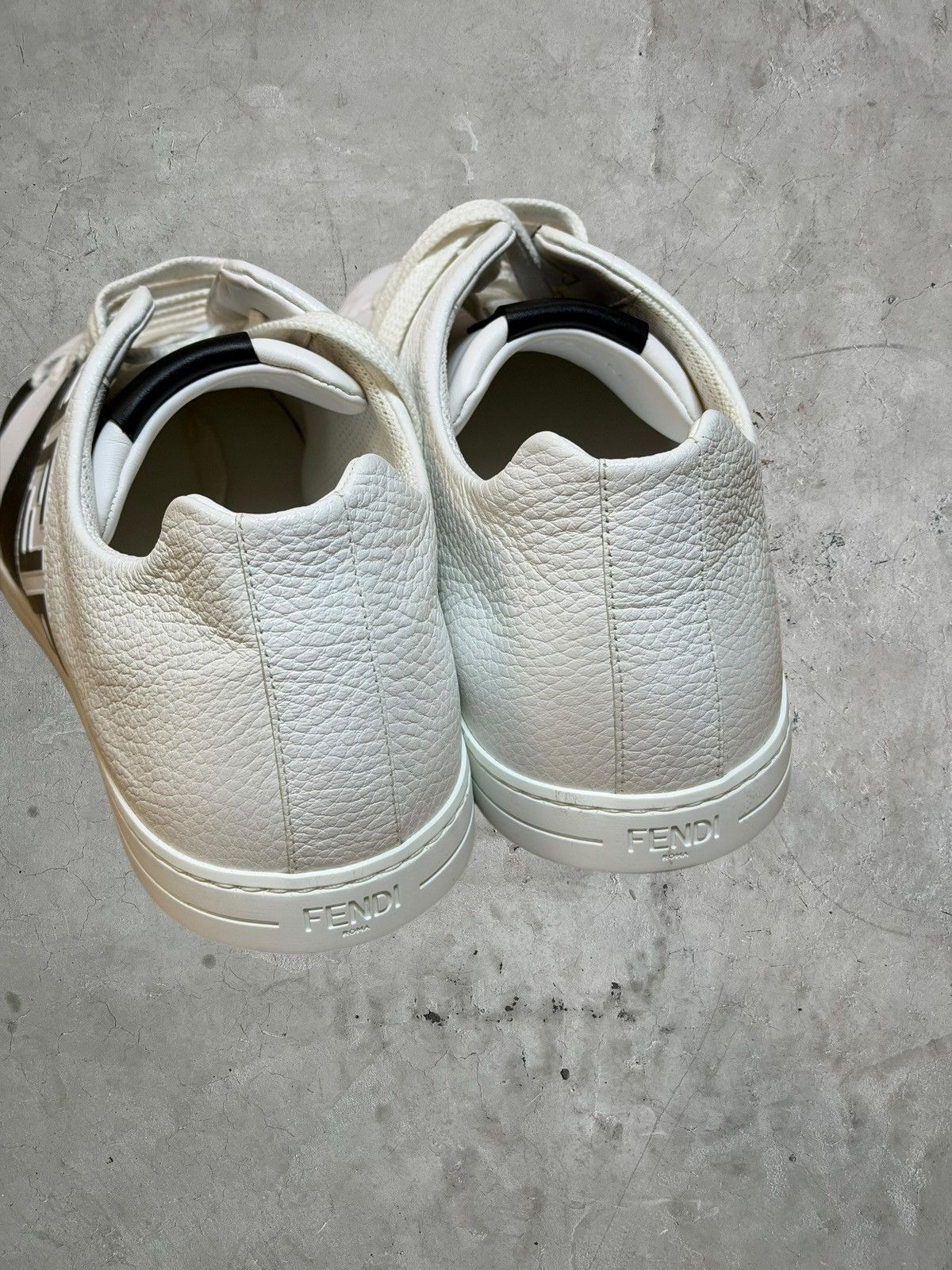 Fendi Fendi Leather Sneakers Size US 11 / EU 44 - 4 Thumbnail