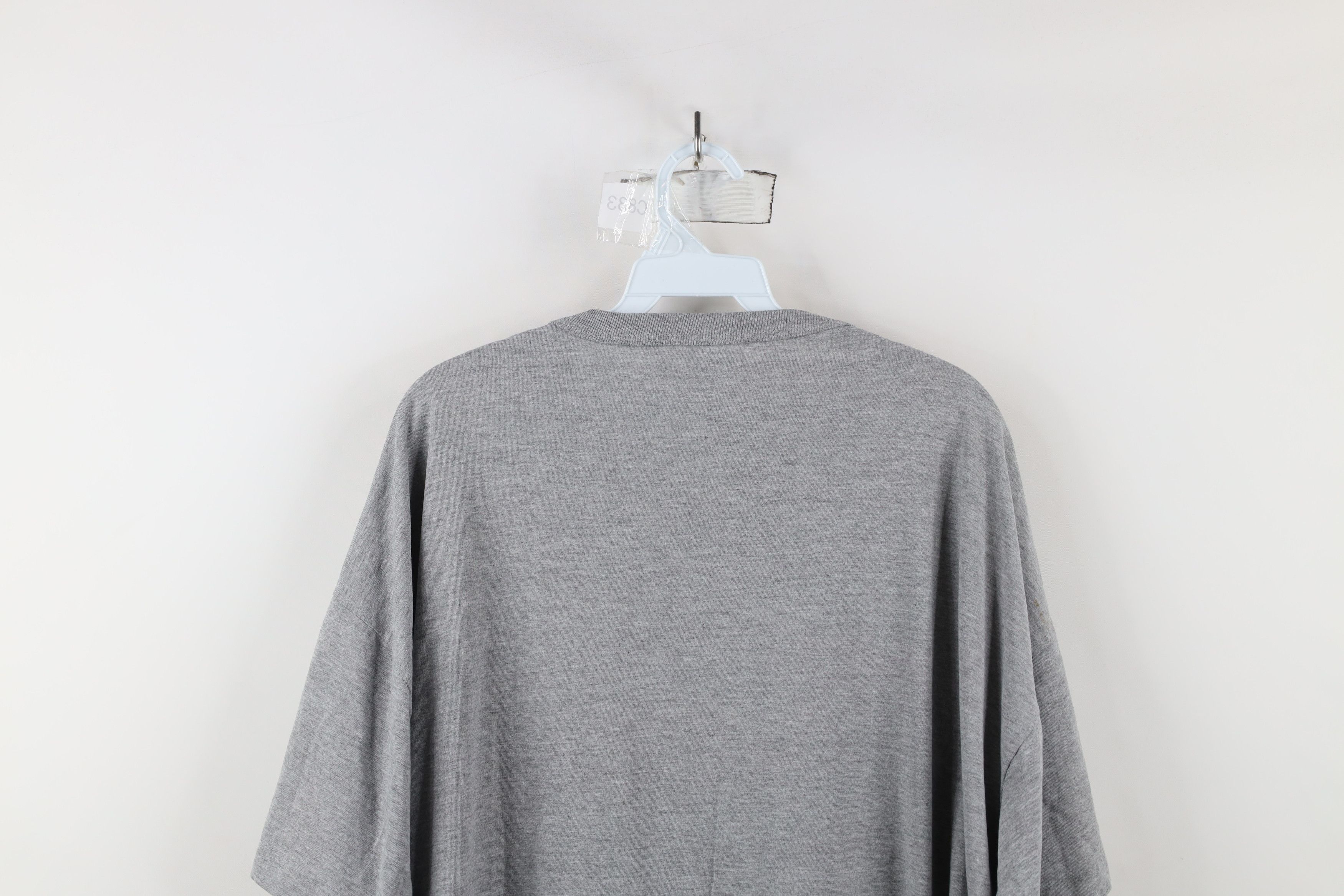 Russell Athletic × Vintage Vintage 90s Russell Athletic Short Sleeve T-Shirt Gray USA Size US XL / EU 56 / 4 - 10 Thumbnail
