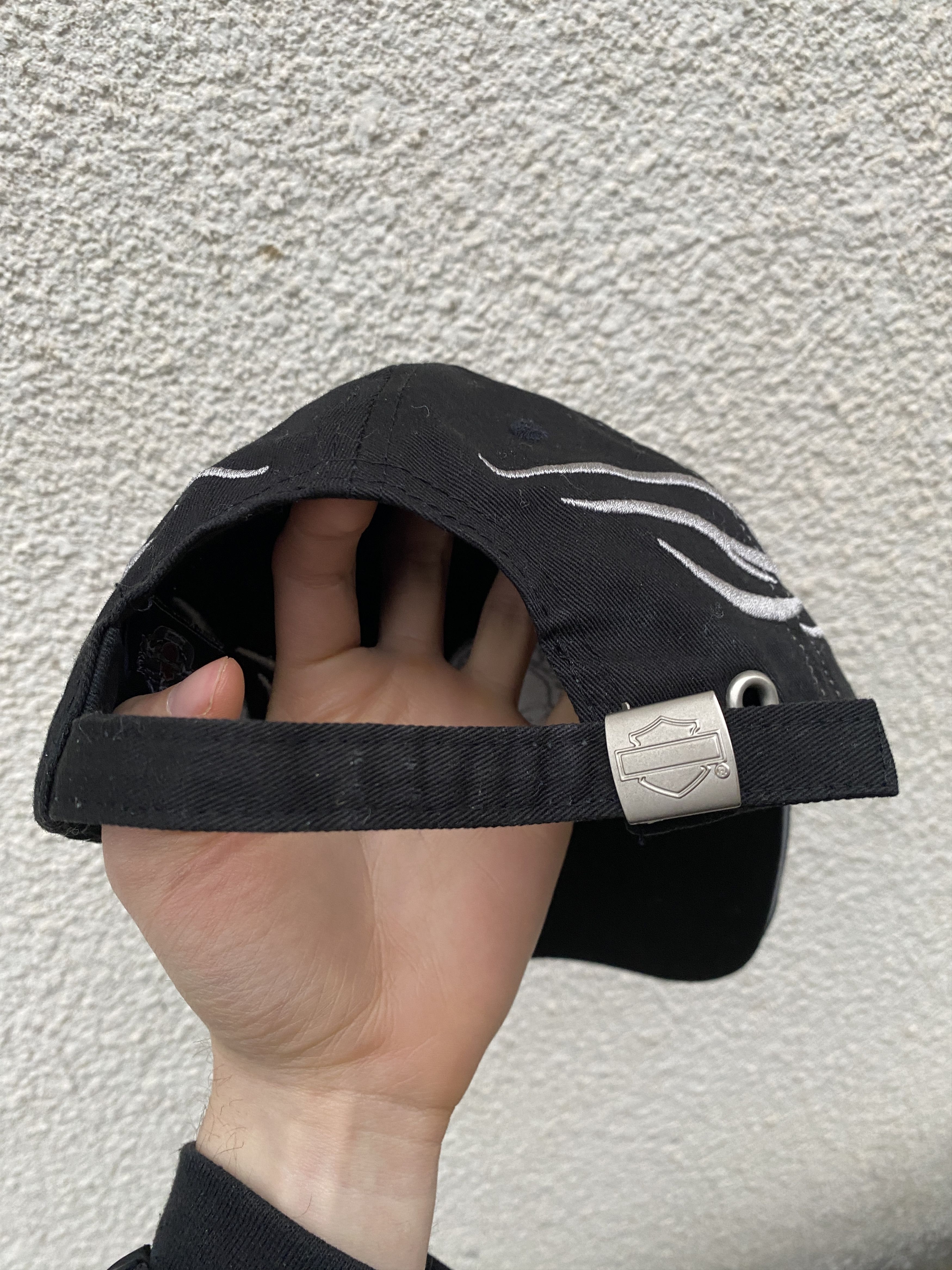 Harley Davidson × Vintage ULTRA RARE HARLEY DAVIDSON GRAIL SKULL CAP Size ONE SIZE - 5 Thumbnail