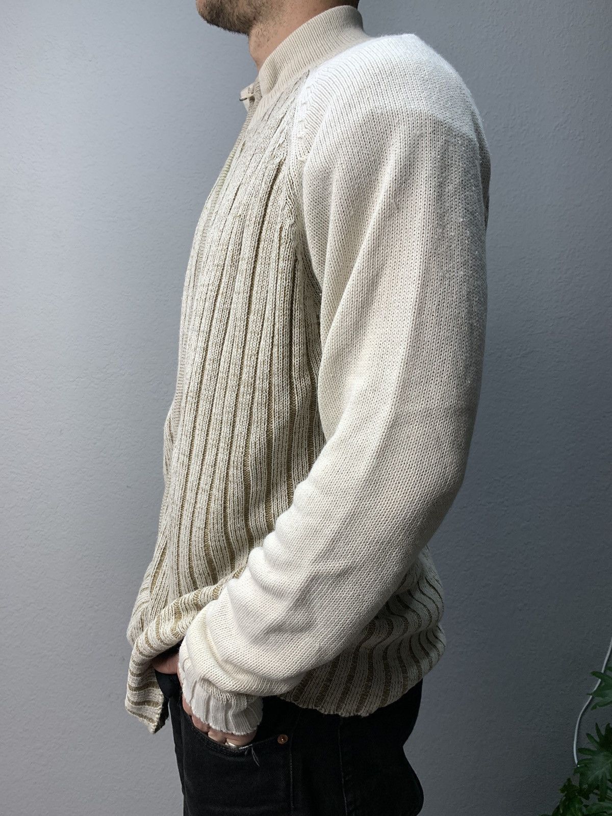 Diesel × Japanese Brand Vintage Y2K Diesel Distressed Faded Effect sweater skulls Size US L / EU 52-54 / 3 - 4 Thumbnail