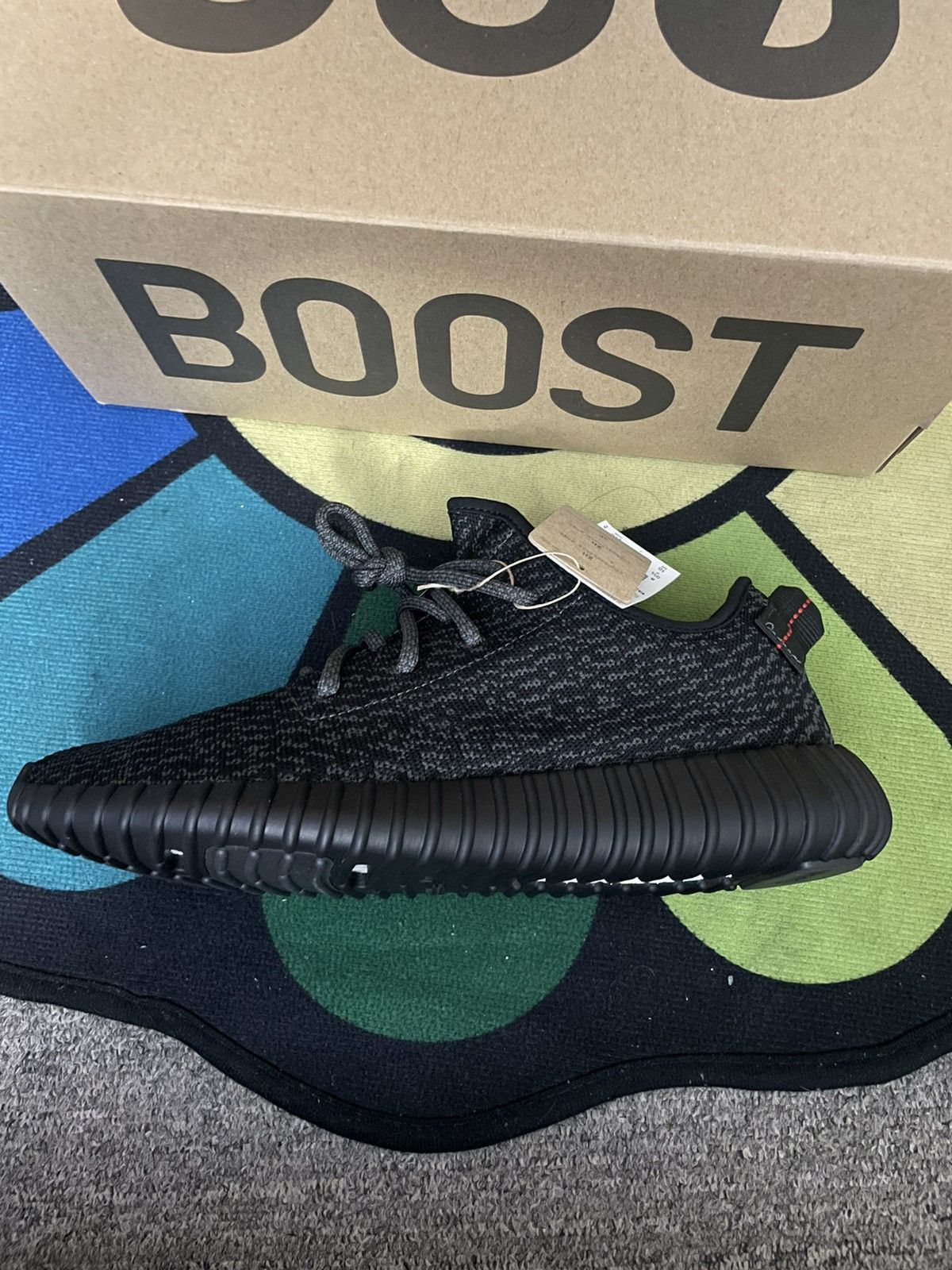 Yeezy YEEZY 350 V1 Pirate Black Size US 10 / EU 43 - 2 Thumbnail