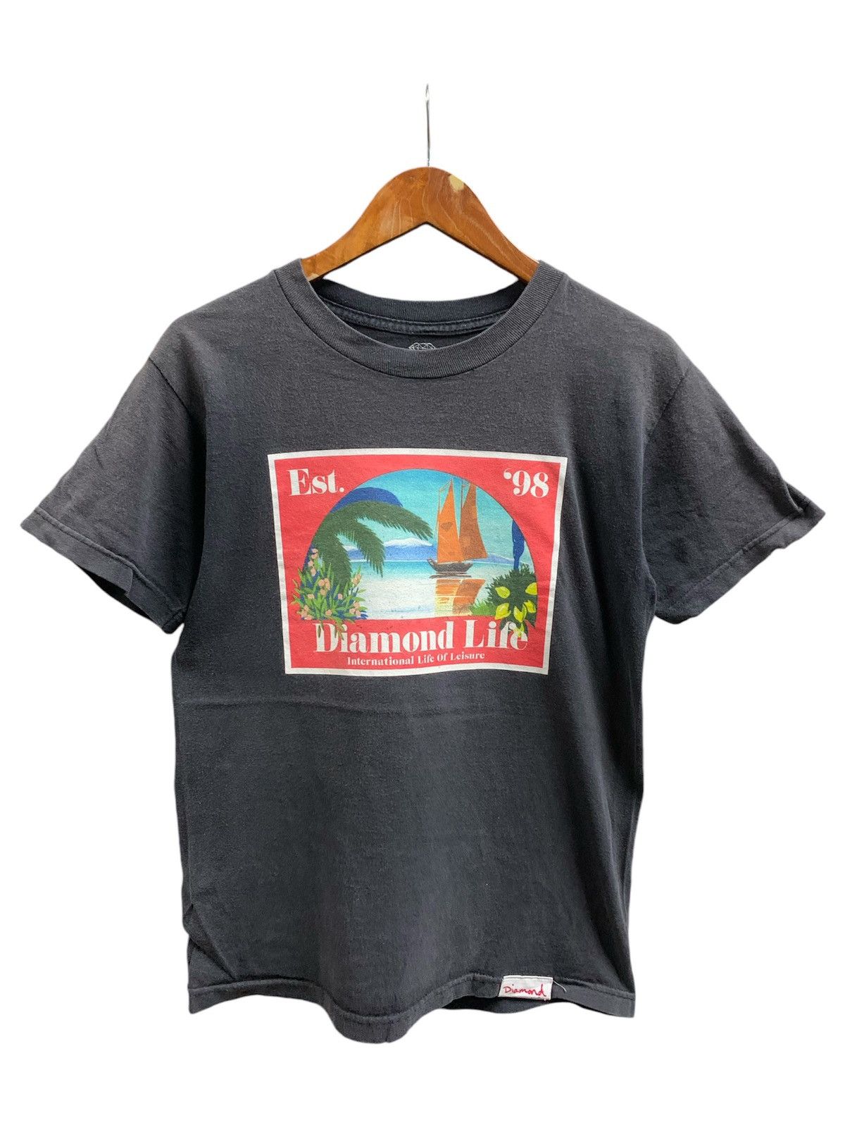 Diamond Supply Co. × Vintage Vintage Diamond Supply t-shirt Size US S / EU 44-46 / 1 - 1 Thumbnail