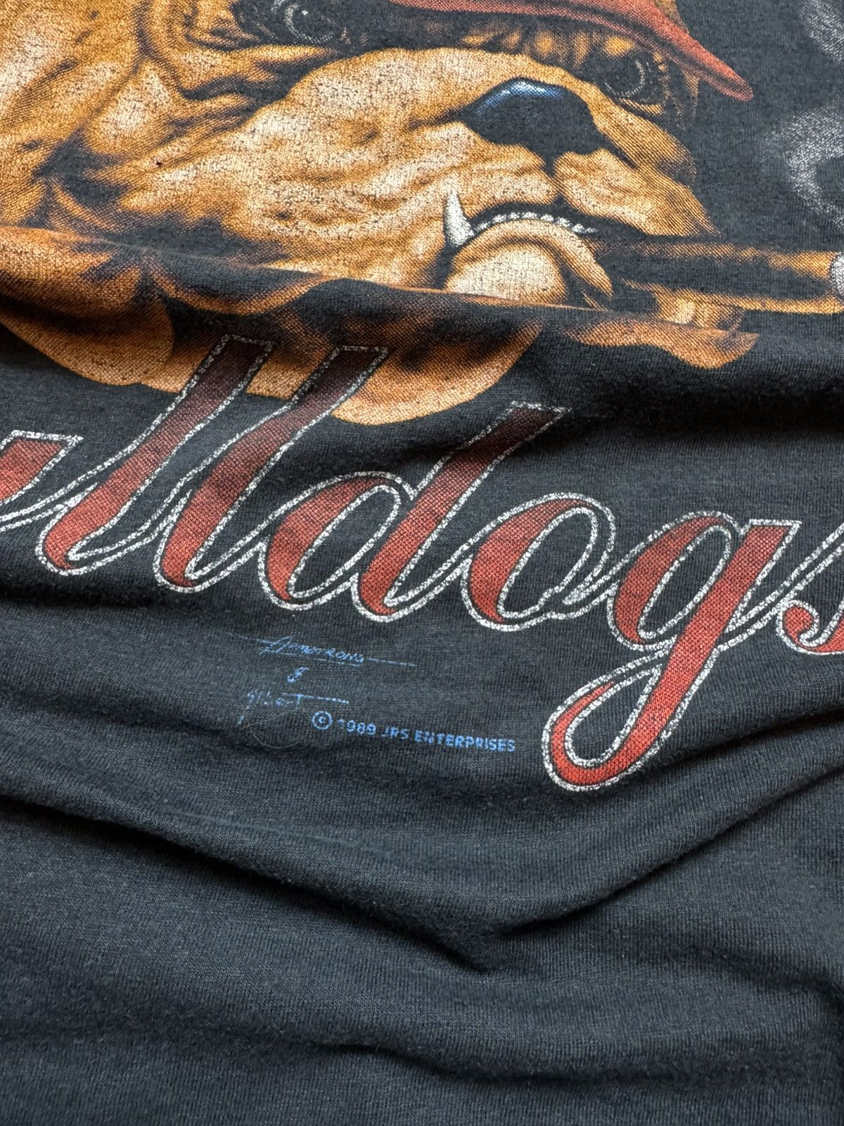 Vintage Vintage Las Vegas Bulldogs Boxy Tshirt Y2K Rap Retro Size US M / EU 48-50 / 2 - 3 Thumbnail