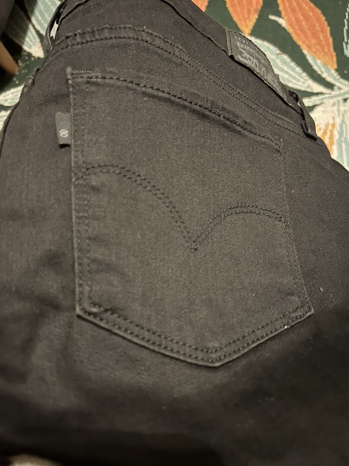 Levi's Levi’s 711 black skinny jeans Size 34" / US 12 / IT 48 - 3 Thumbnail