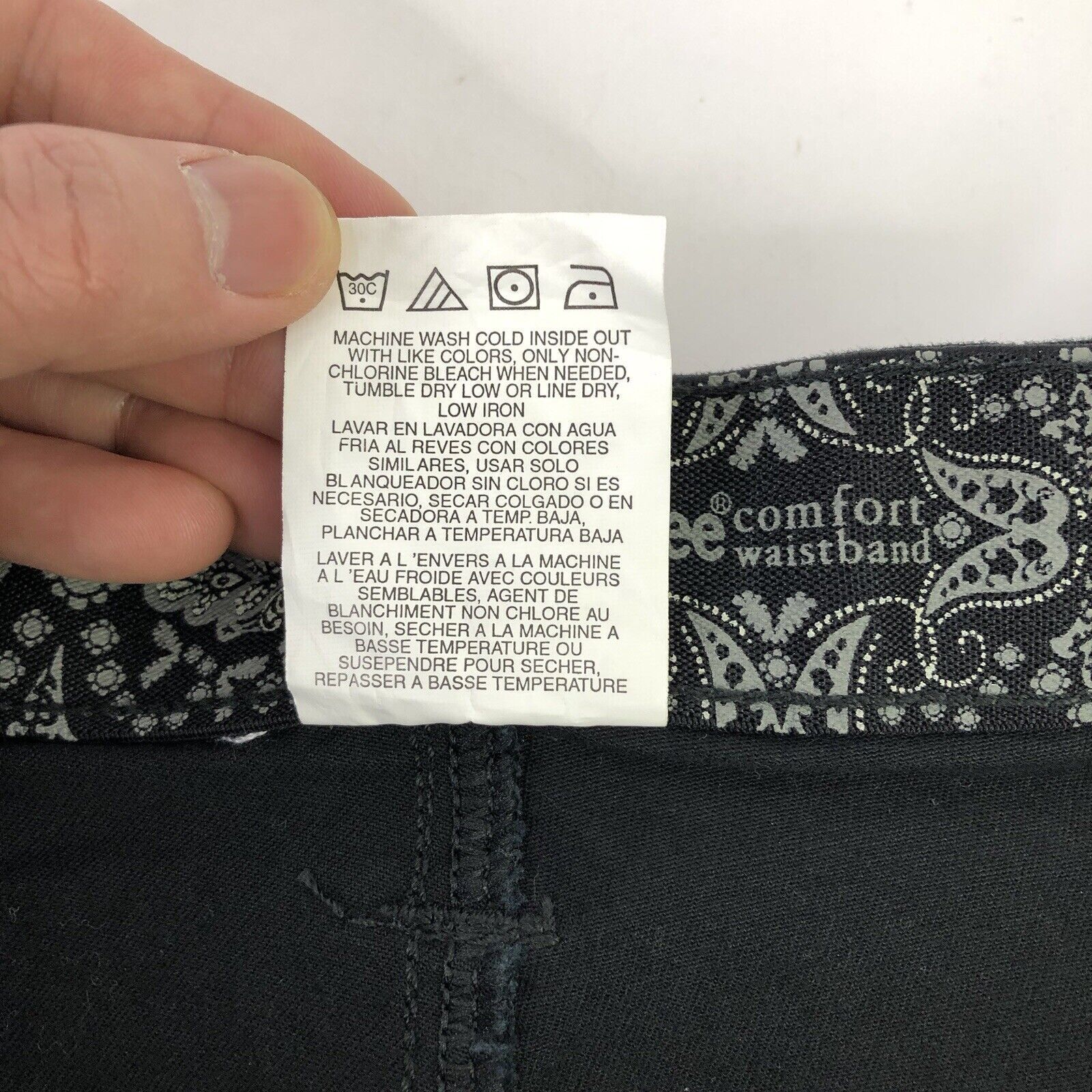 Lee Lee COMFORT WAISTBAND Women Cropped Pants Cargo Sz 16 M Size 38" / US 16 / IT 52 - 4 Thumbnail