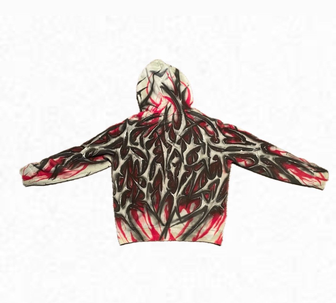 Japanese Brand SHIZZY_CLO 1 of 1 spray paint hoodie Size US L / EU 52-54 / 3 - 2 Thumbnail