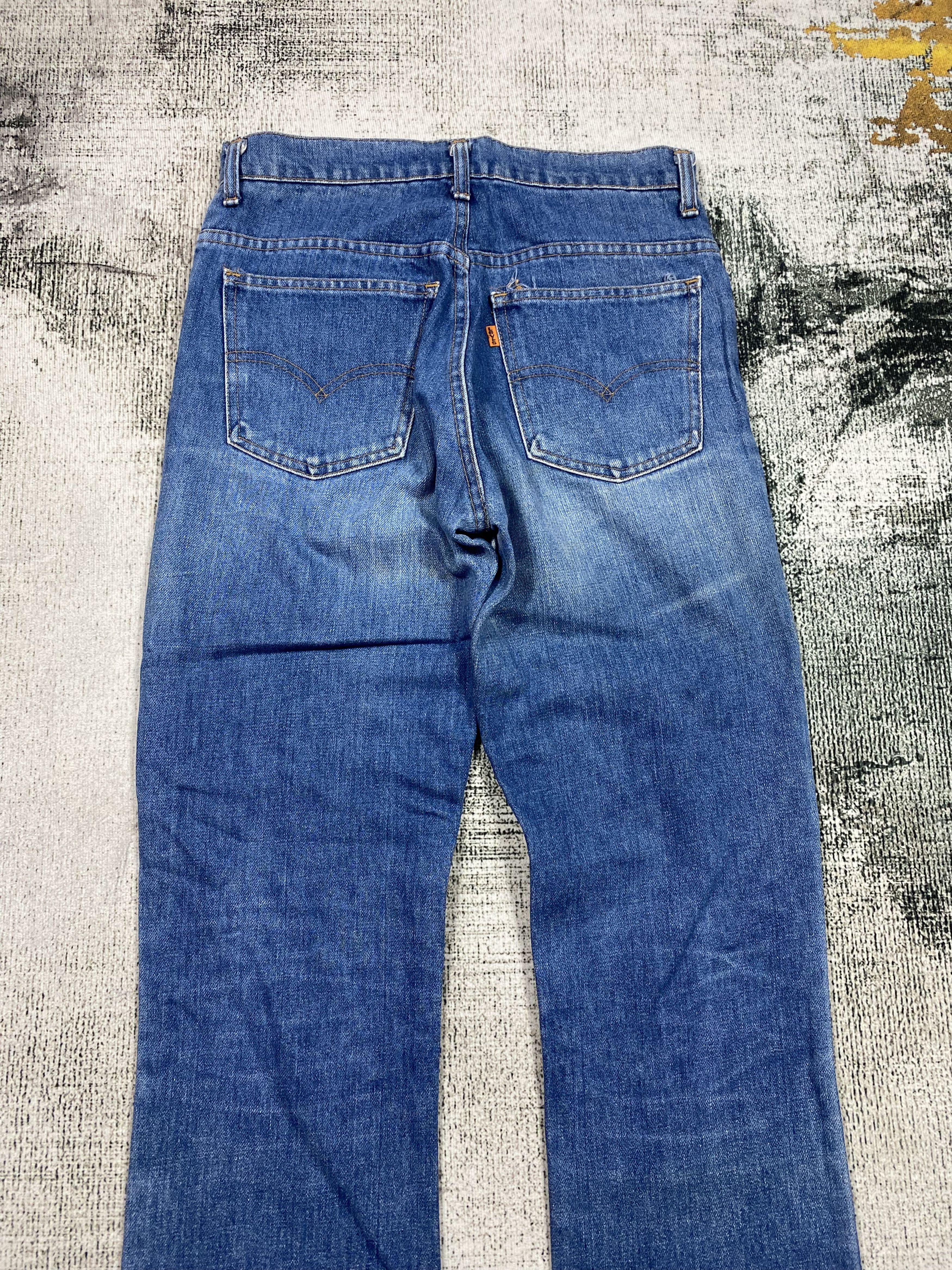 Levi's SICKS💥 646 Jeans Bell Bottom Flare Orange Tab Size US 28 / EU 44 - 11 Thumbnail