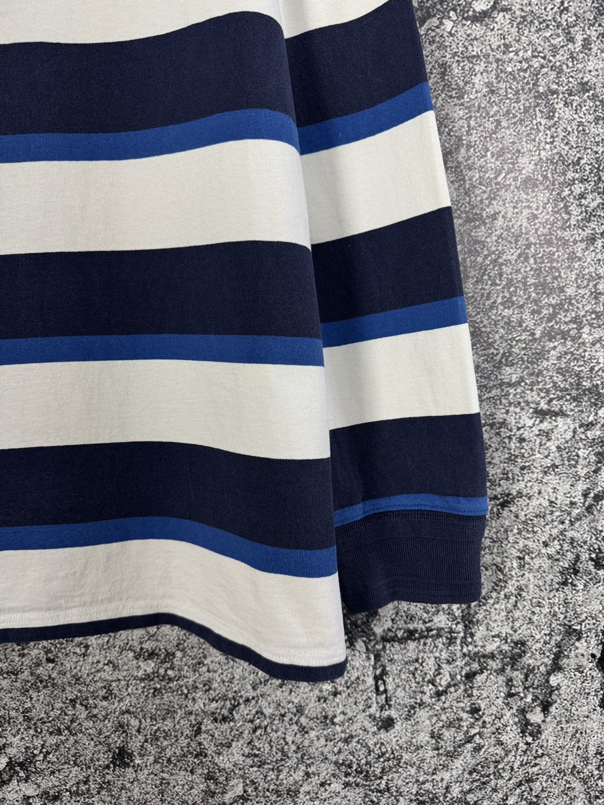 Polo Ralph Lauren Polo Ralph Lauren Polo Long Sleeve Striped Rugby Shirt XL Size US XL / EU 56 / 4 - 5 Thumbnail