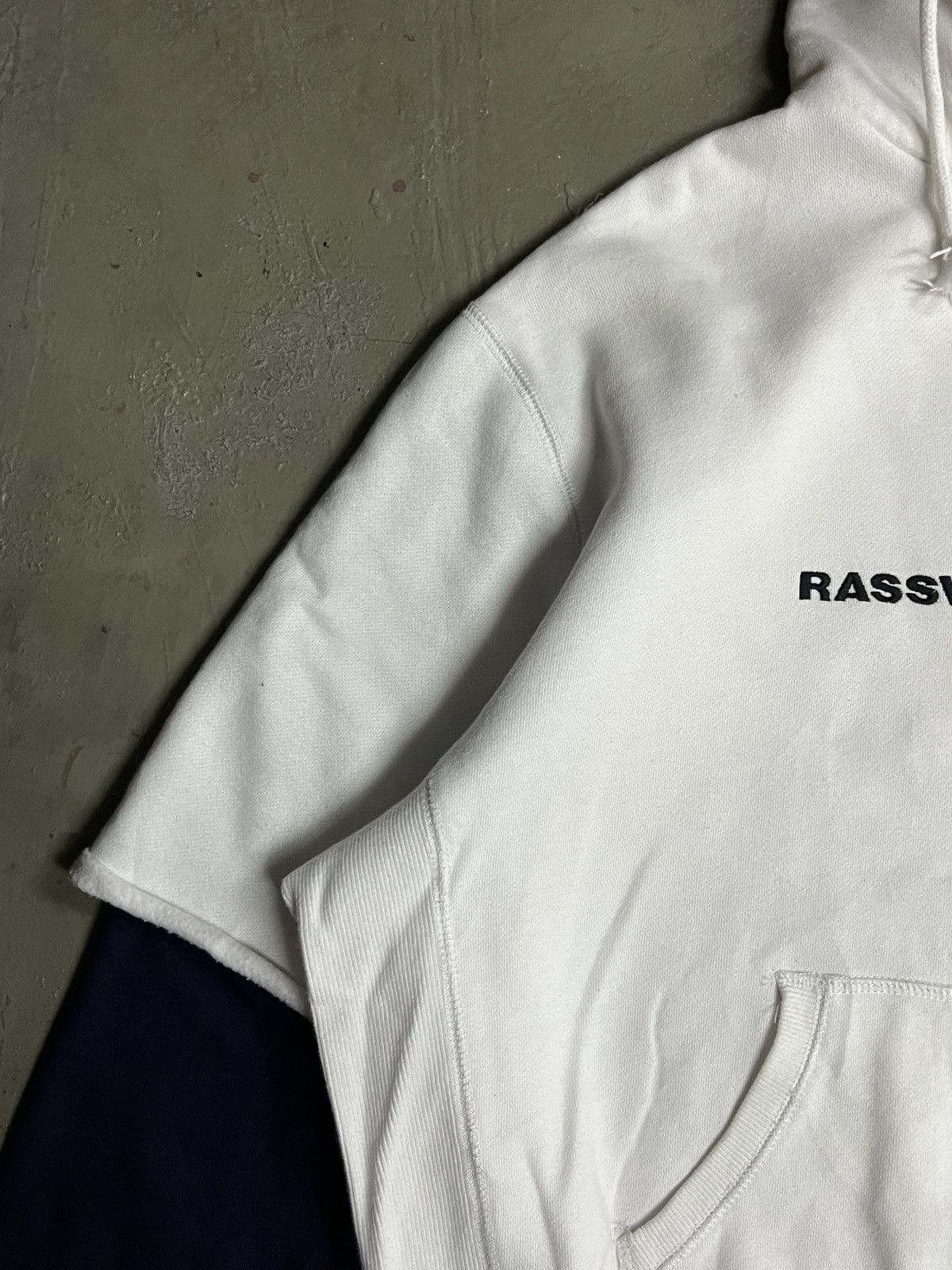 Gosha Rubchinskiy RASSVET ATHLETIC Russell x Gosha Oversized Boxy Hoodie Size US L / EU 52-54 / 3 - 7 Thumbnail