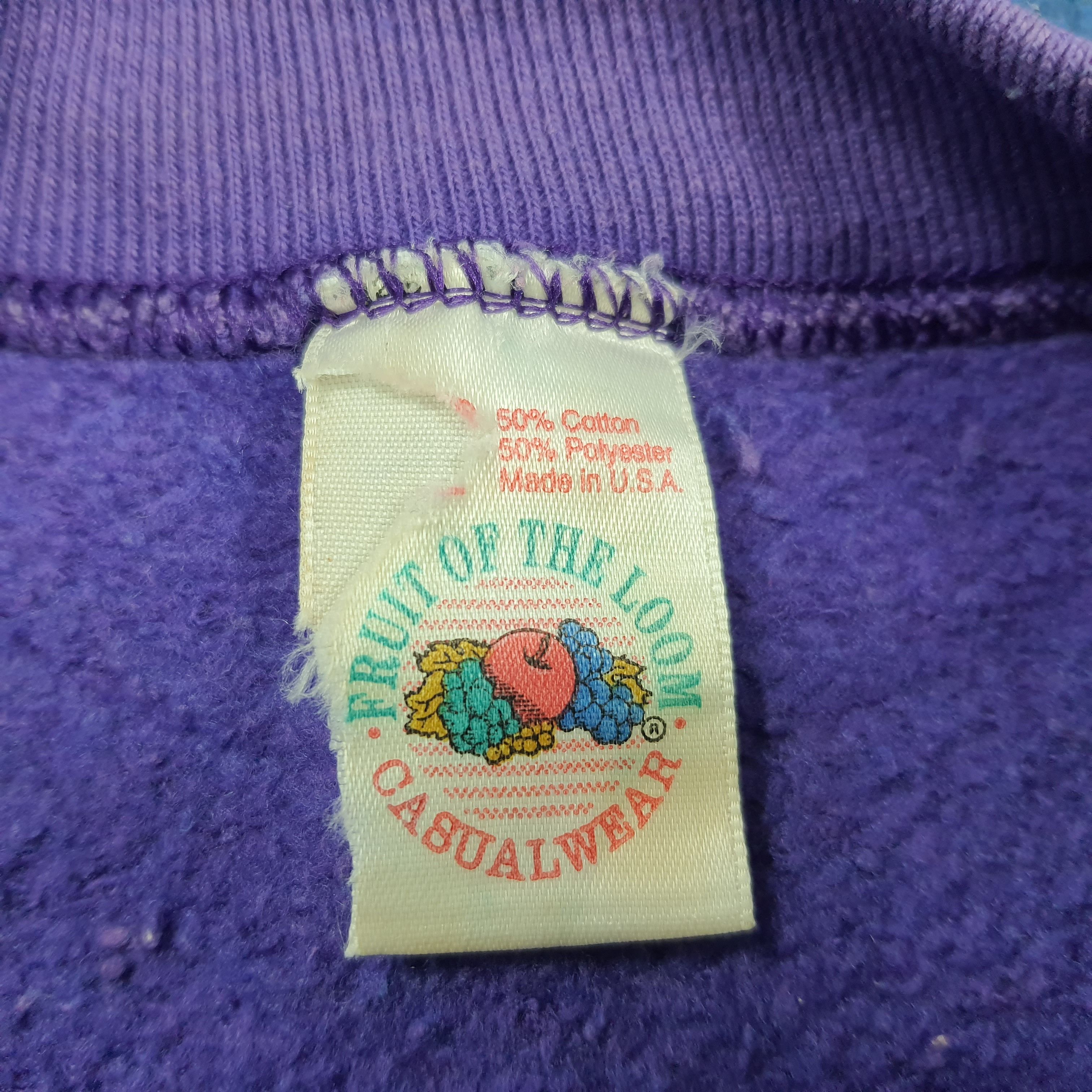 Fruit Of The Loom Vintage 90s De La Soul 3 Feet Sweatshirt C289N13 Size US XXL / EU 58 / 5 - 5 Thumbnail