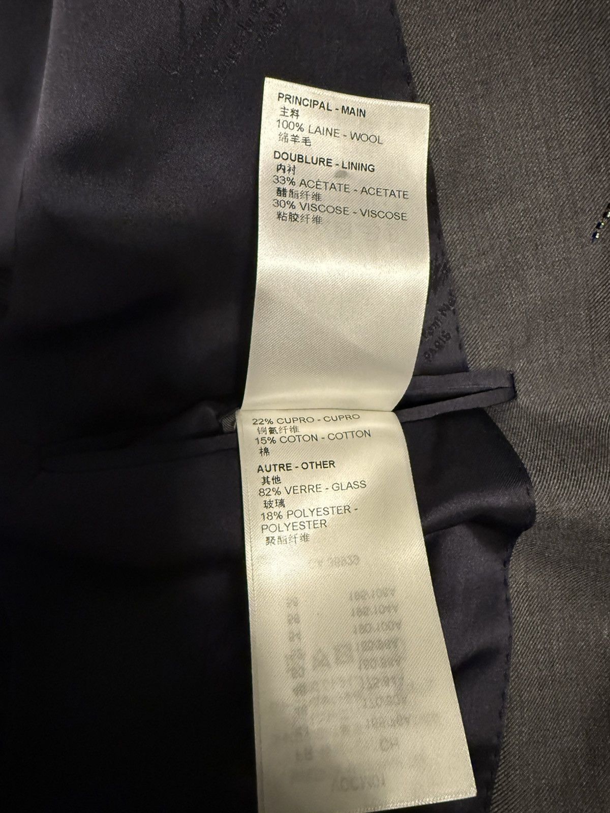Louis Vuitton Louis Vuitton Evening Cut Away Jacket (1AAV14) Size 50R - 22 Thumbnail