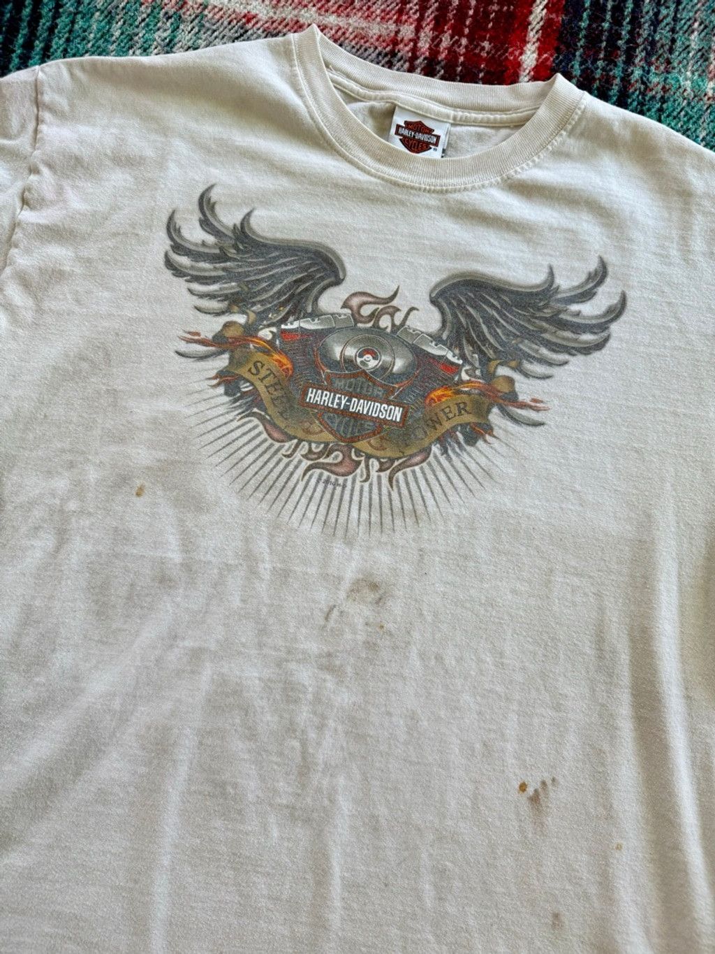 Harley Davidson 90s Harley Davidson Tampa Florida Tee XL Size US XL / EU 56 / 4 - 2 Thumbnail