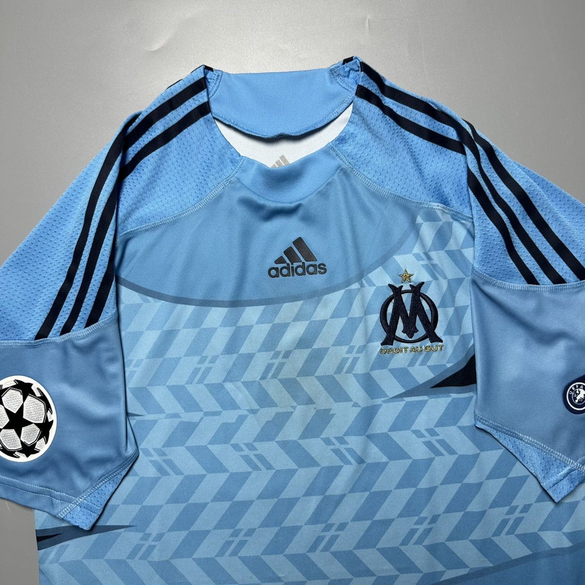 Adidas MARSEILLE ADIDAS 2009/2010 SOCCER AWAY JERSEY #23 MORIENTES Size US L / EU 52-54 / 3 - 4 Thumbnail