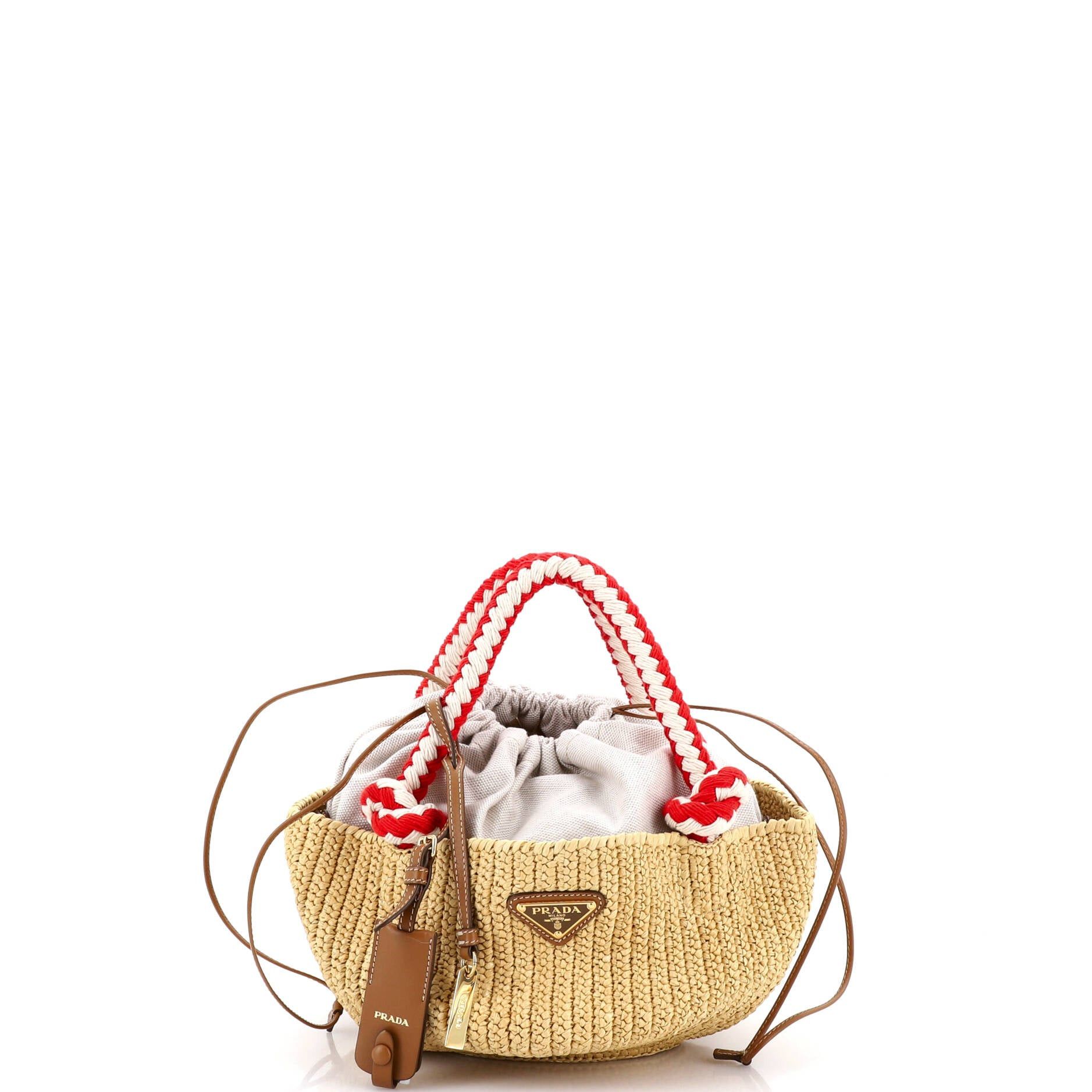 Prada Basket Tote Size ONE SIZE - 1 Thumbnail