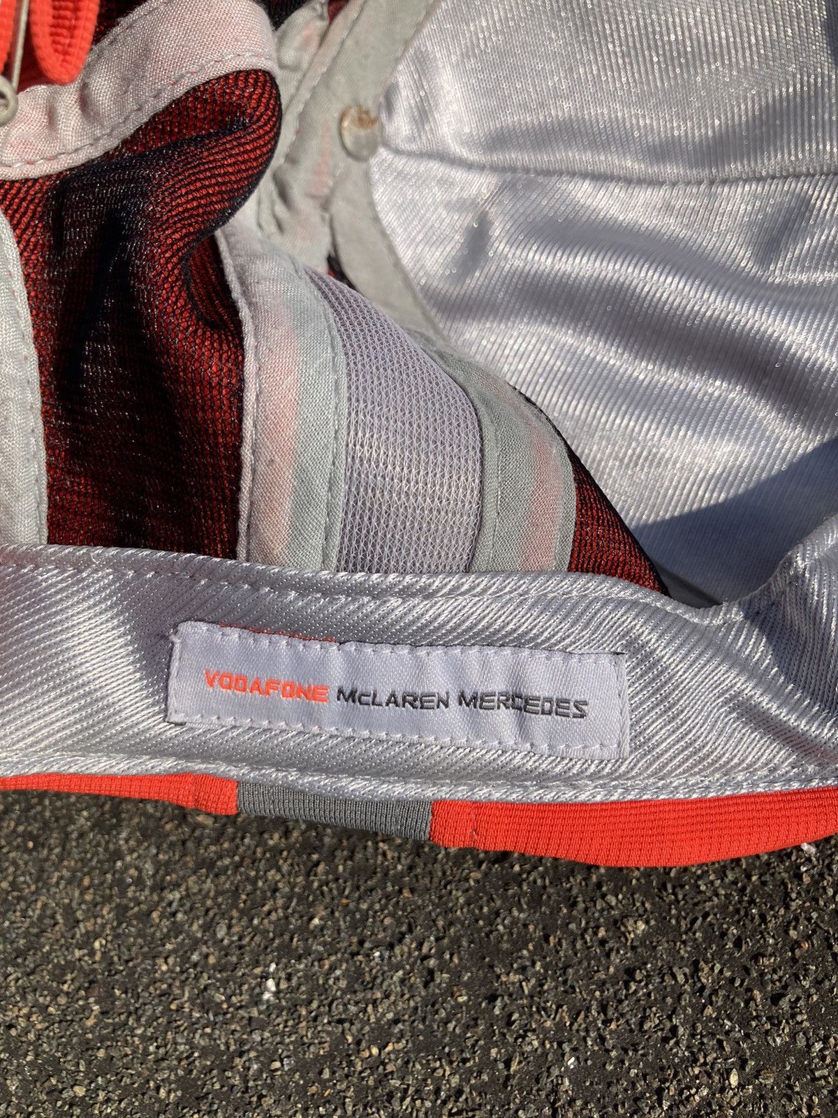 Malcolm McLaren × Mercedes-Benz Vodafone McLaren Mercedes Lewis Rare Vintage Cap One size Size ONE SIZE - 8 Thumbnail