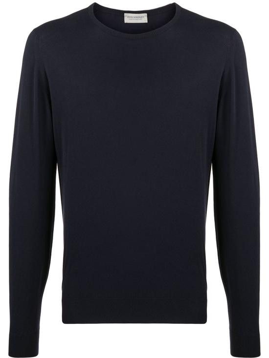 John Smedley JOHN SMEDLEY Men Sweater HATFIELD NAVY Blue Size US XXL / EU 58 / 5 - 1 Thumbnail