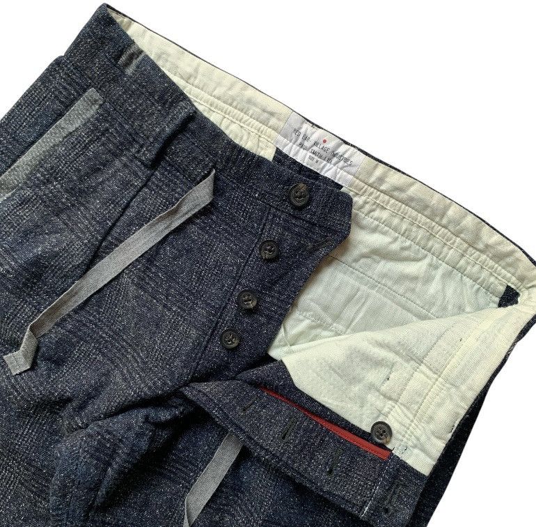 Paul Smith Red Ear charcoal gray patterned tailored trousers slim Size US 30 / EU 46 - 4 Thumbnail