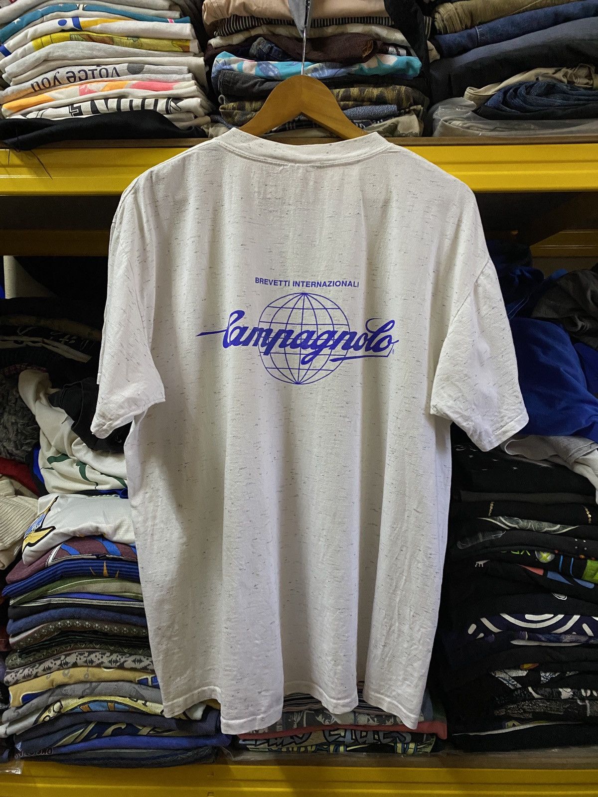Sports Specialties Vintage 90s CAMPAGNOLO bicycle single stitch Giro D’Italia Size US XL / EU 56 / 4 - 2 Thumbnail