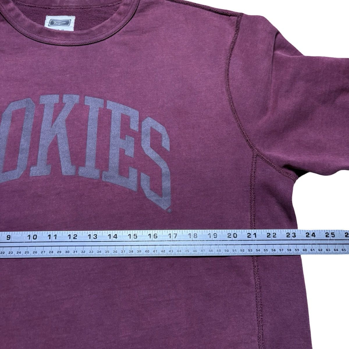 Other Tailgate Cotton Burgundy Virginia Tech Hokies Sweatshirt Size US L / EU 52-54 / 3 - 4 Thumbnail