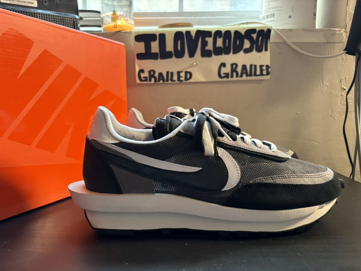 Nike × Sacai Nike Sacai LD Waffle Black Size US 13 / EU 46 - 5 Thumbnail