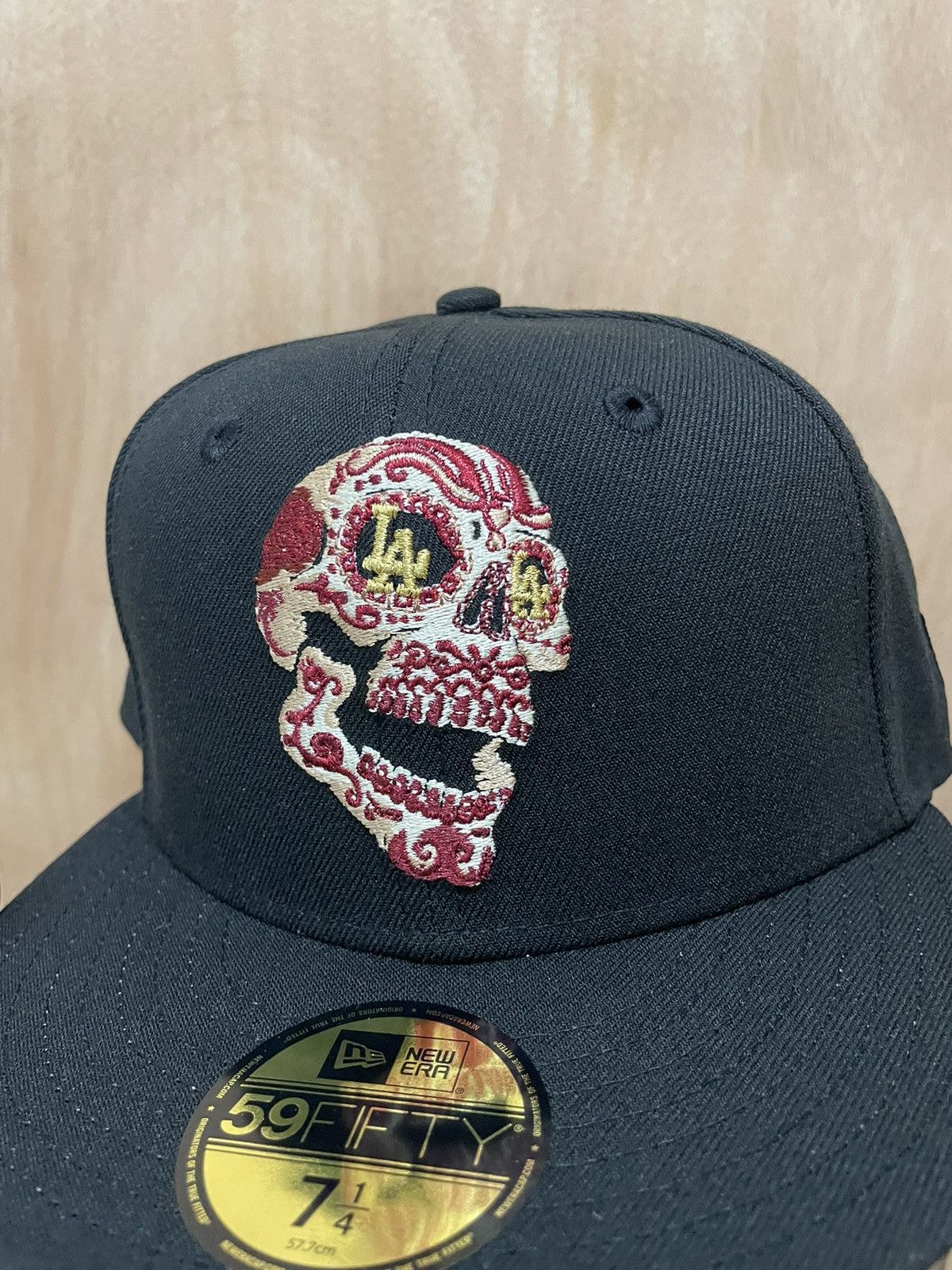 New Era Myfitteds Los Angeles dodgers skull titan size 7 1/4 Size ONE SIZE - 2 Thumbnail