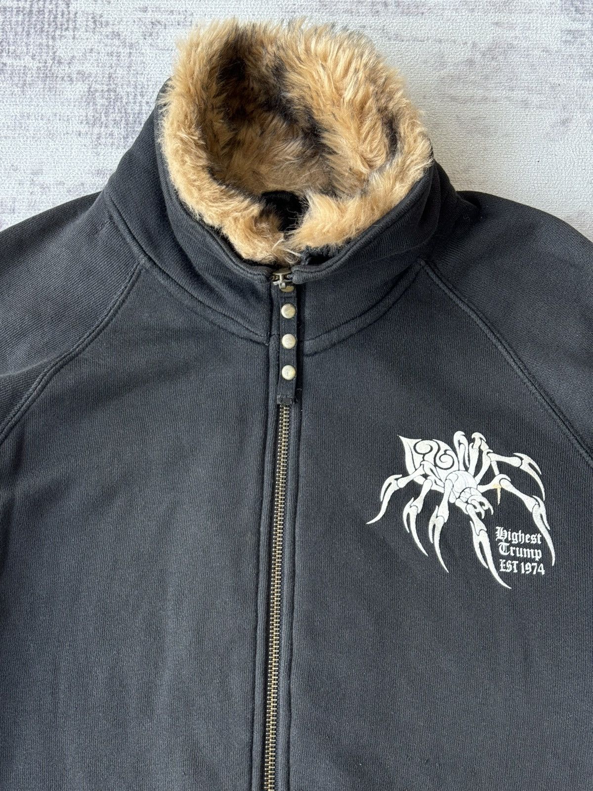 Japanese Brand XX Vintage Spider Fur Raccoon Goa Jacket Size US M / EU 48-50 / 2 - 4 Thumbnail