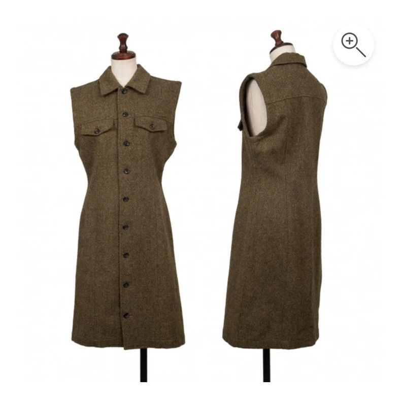 Comme des Garcons Comme Des Garcons Black, white and grey button waistcoat c Size M / US 6-8 / IT 42-44 - 1 Thumbnail