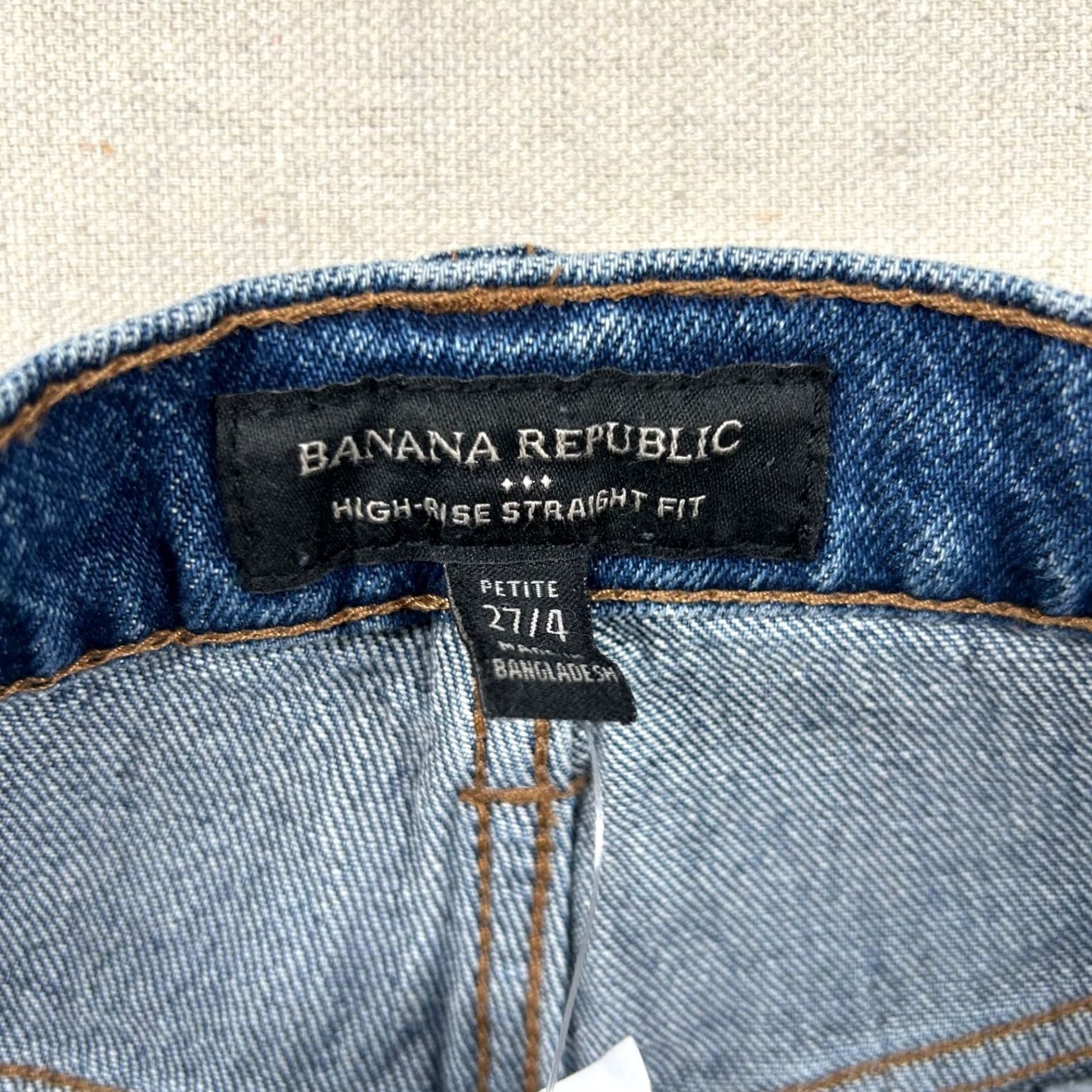 Banana Republic Banana Republic Jeans Womens 4P Petite Mid Rise Ankle Jeans Blue Cotton Spandex Denim 5-Pocket 28" Inseam Casual Pants Womens Size 27" / US 4 / IT 40 - 5 Thumbnail