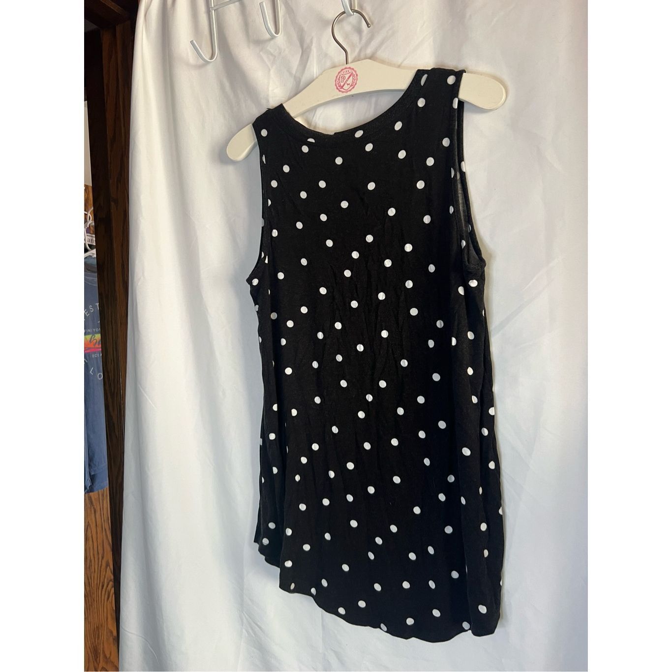 Other Maurices Black With White Polkadots Tank Top Woman’s Size Sm Size S / US 4 / IT 40 - 5 Thumbnail