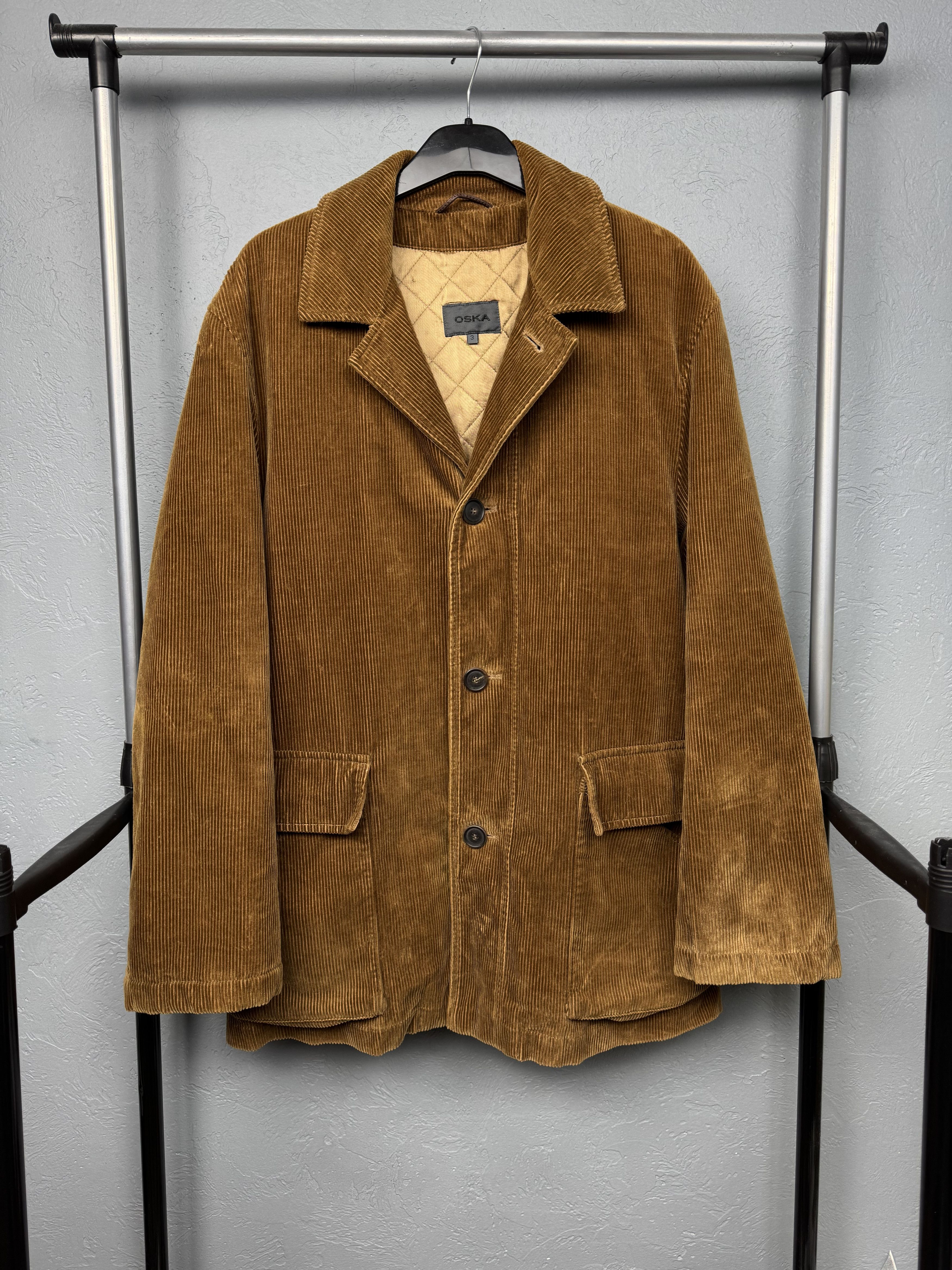 Vintage Oska Vintage Mens Corduroy Blazer Jacket Size US XL / EU 56 / 4 - 1 Thumbnail