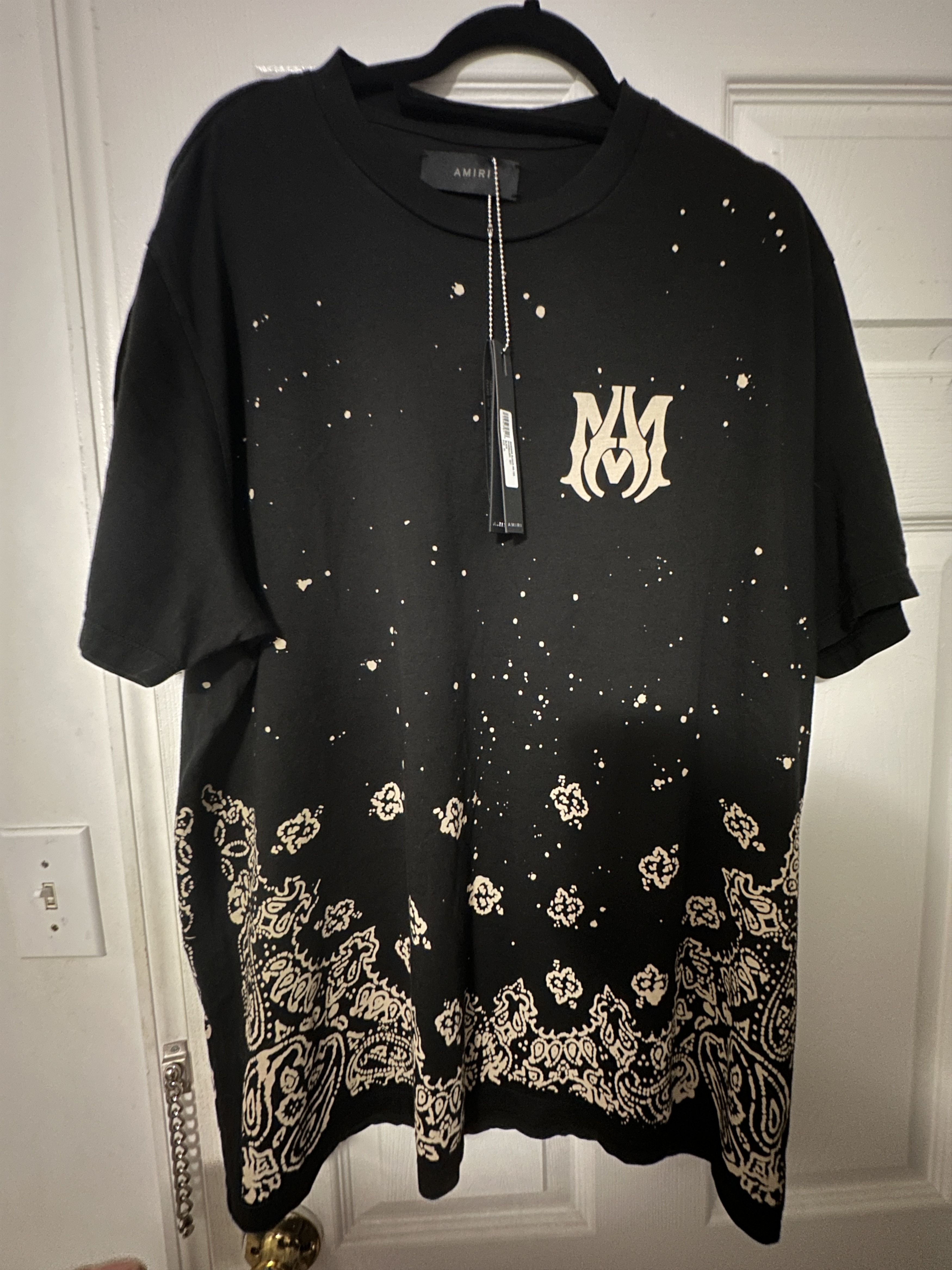 Amiri amiri bandana tee rare new Size US XL / EU 56 / 4 - 1 Thumbnail