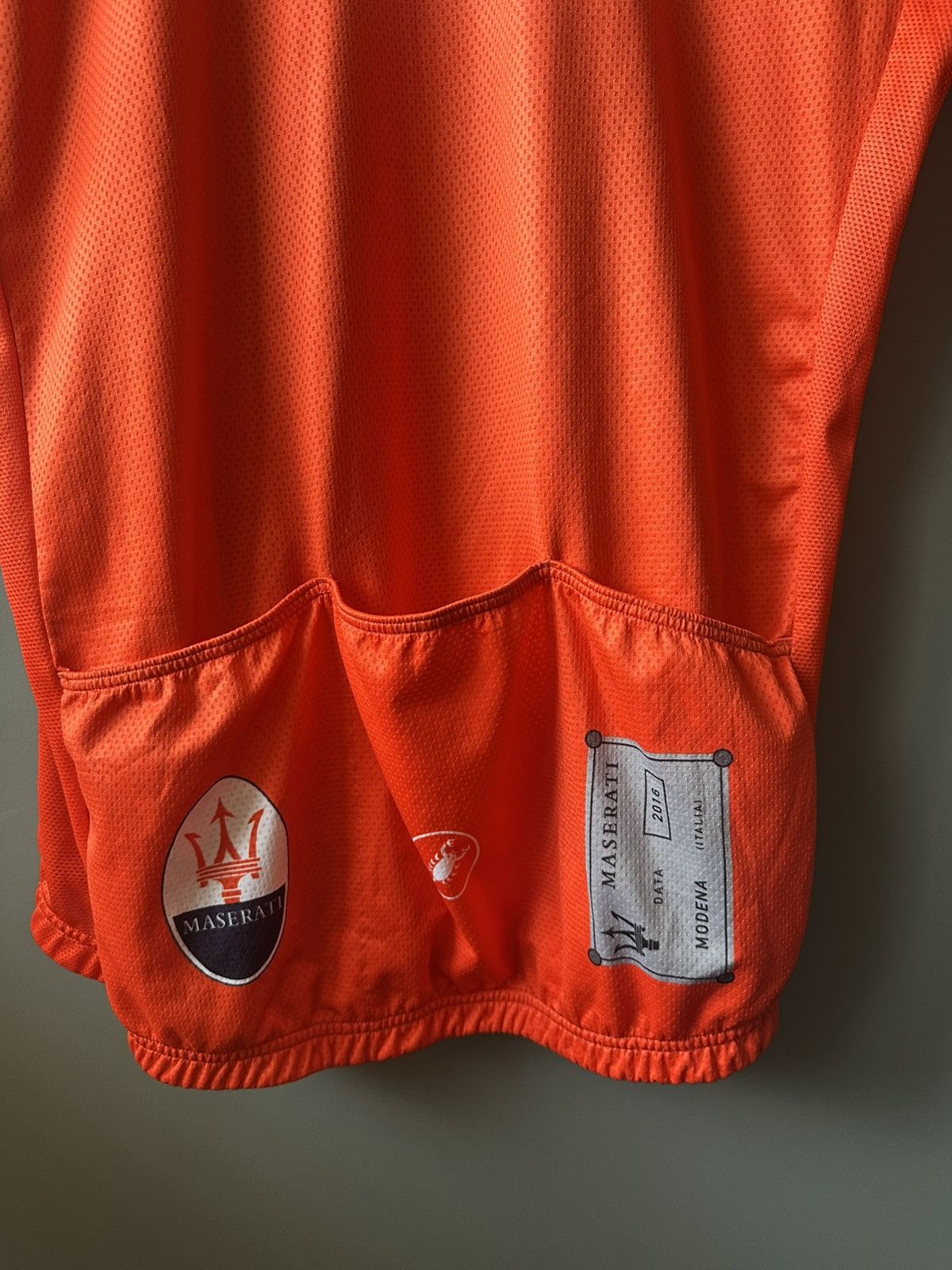 Maserati Castelli x Maserati Cycling Jersey Red Short Sleeve Size US XL / EU 56 / 4 - 9 Thumbnail
