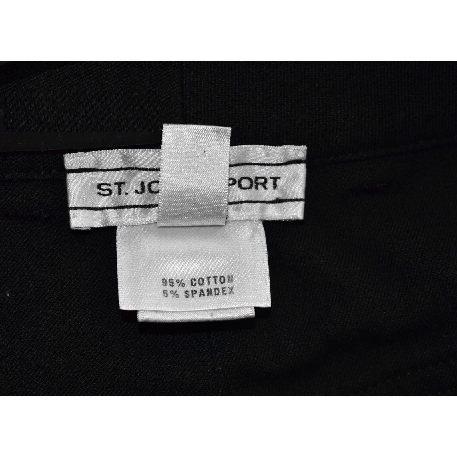 St. John Vintage ST JOHN SPORT Black High Rise Stretchy Jean Pants 4 Size 27" / US 4 / IT 40 - 6 Thumbnail