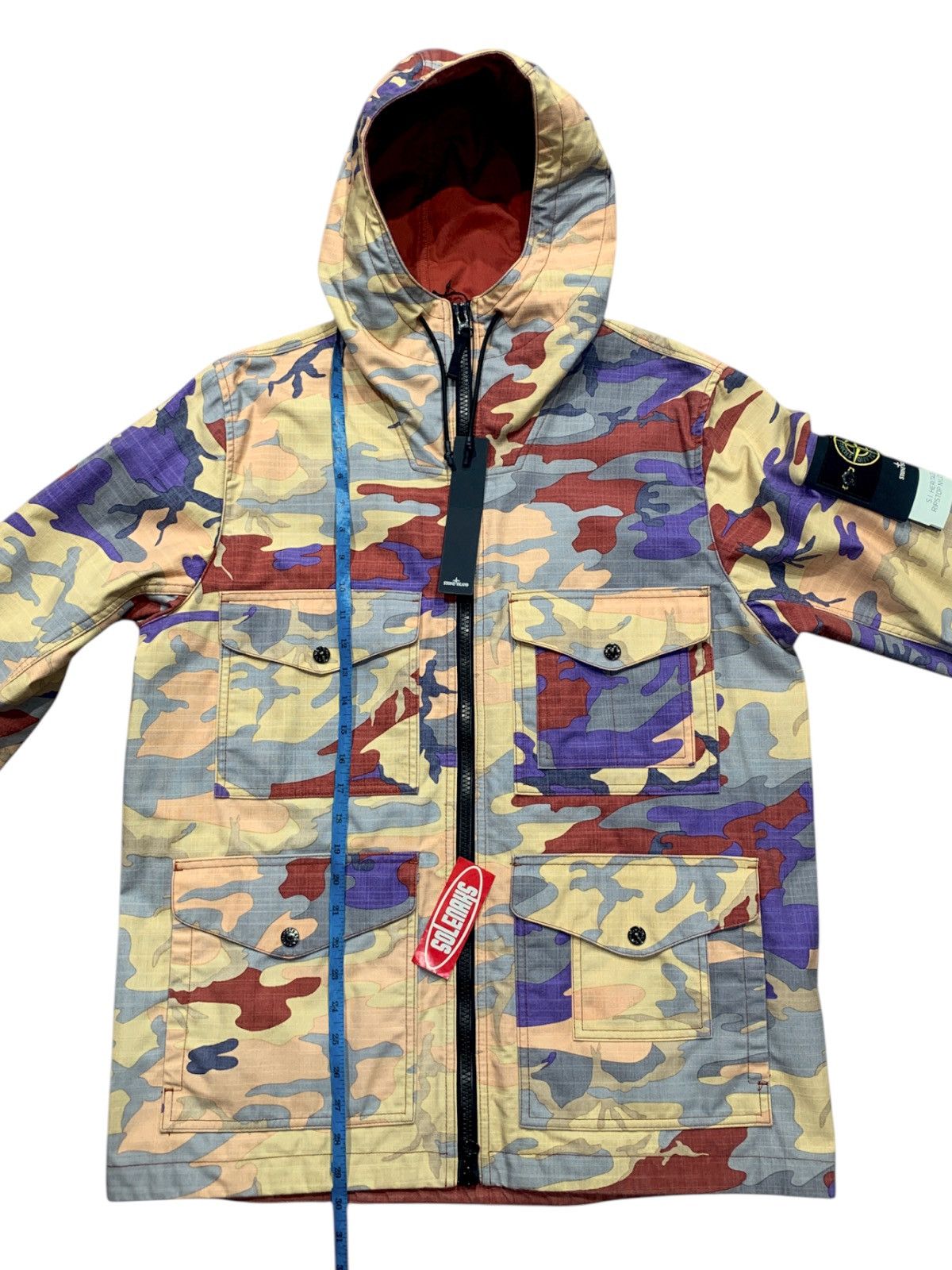 Stone Island Heritage camo ripstop nylon watro jacket Size US L / EU 52-54 / 3 - 7 Thumbnail