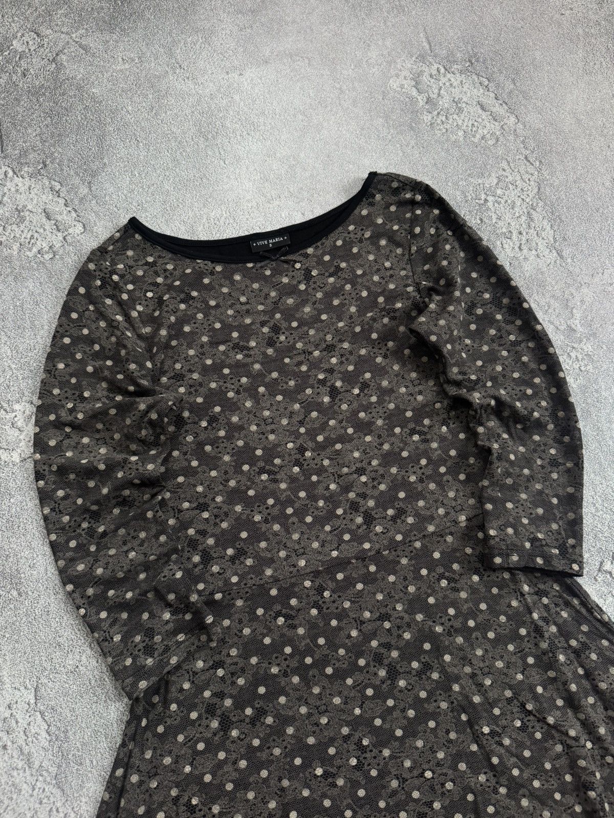 Other + Vive Maria + S/size dress 👗 dotted & mesh style Size S / US 4 / IT 40 - 2 Thumbnail