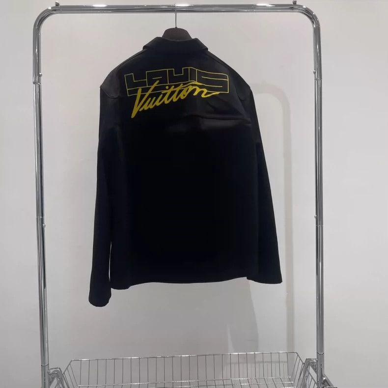 Louis Vuitton louis vuitton Black graffiti denim logo jacket 2501-Nextar Size US L / EU 52-54 / 3 - 2 Thumbnail