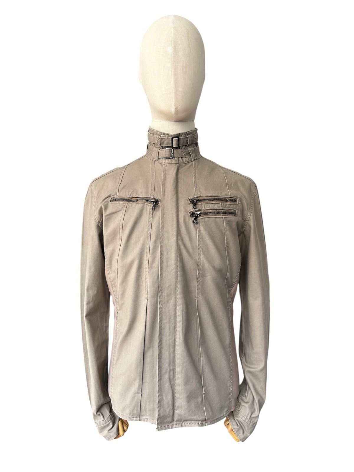 Tornado Mart 00's Tornado Mart J-rock zipper rider jacket Size US M / EU 48-50 / 2 - 9 Thumbnail