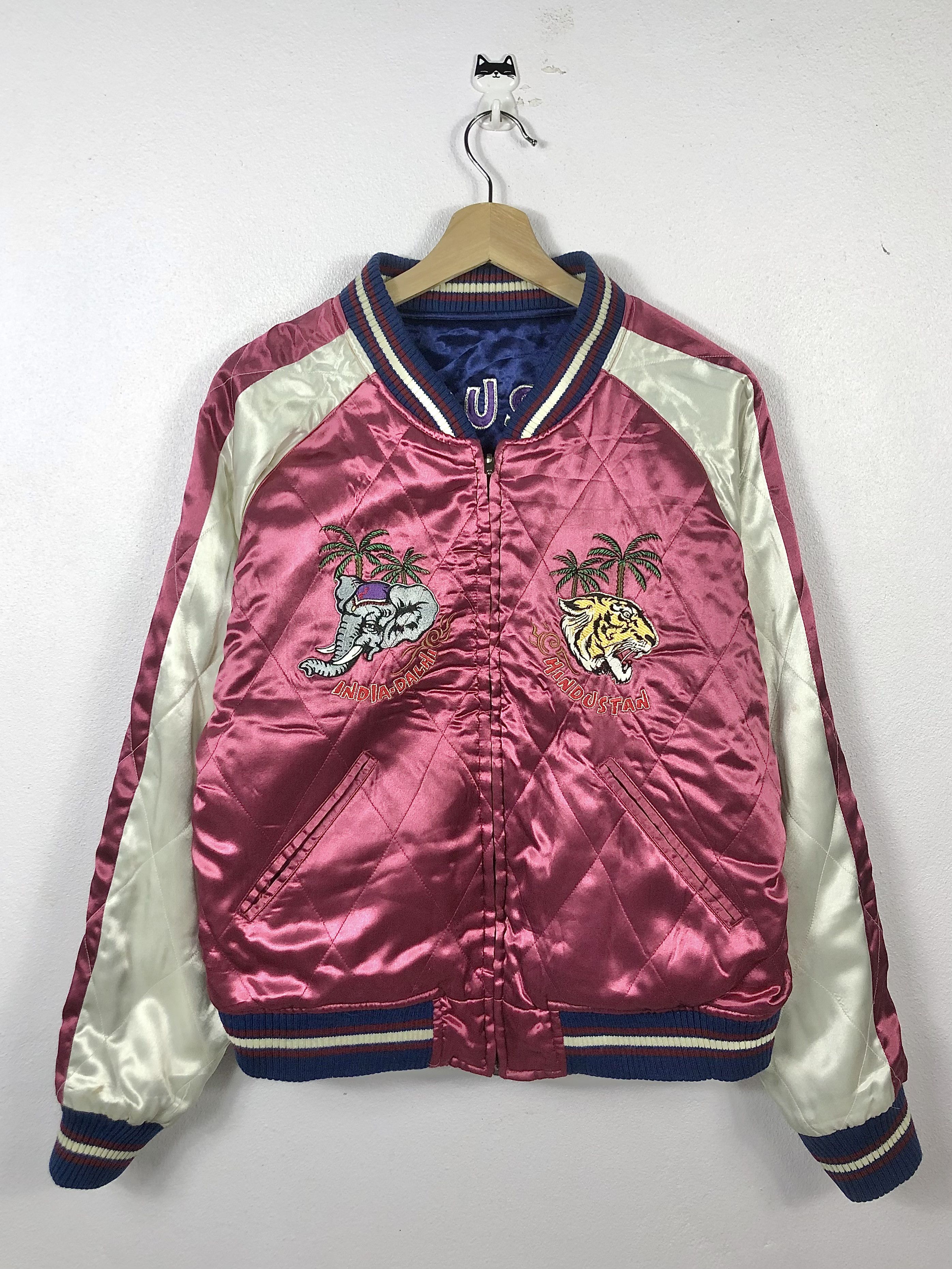 Johnbull Vtg Johnbull Japan Reversible Sukajan Jacket India Motive Size US M / EU 48-50 / 2 - 2 Thumbnail