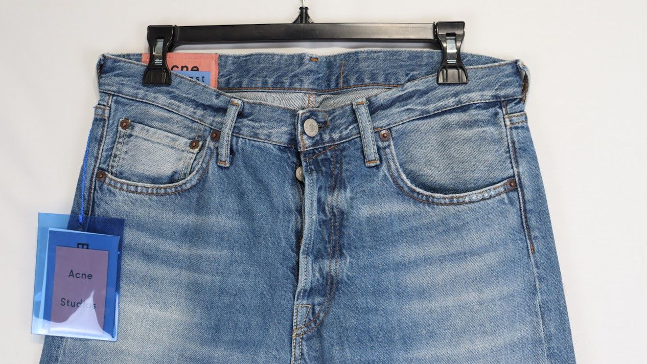 Acne Studios o1rshd1 Denim Jeans in Blue Size US 32 / EU 48 - 3 Thumbnail