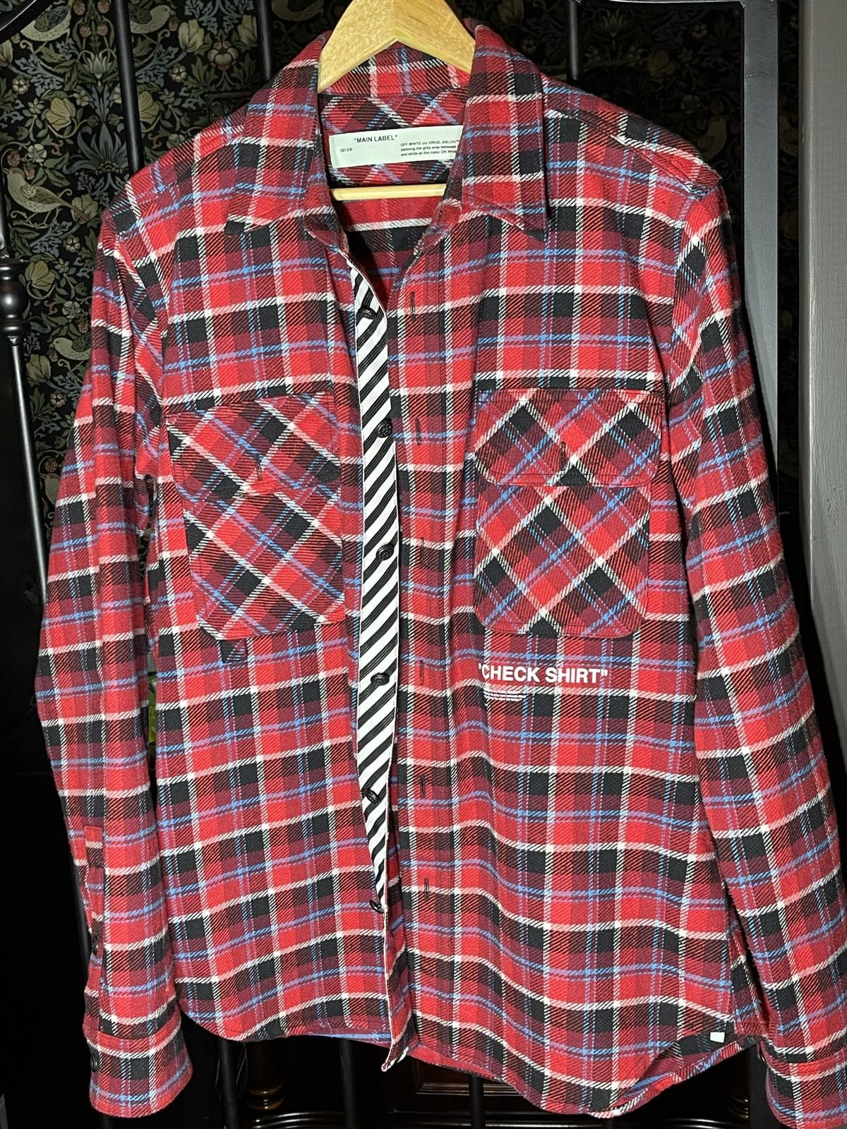 Off-White Off-White flannel Check Shirt Flannel button up shirt Size US M / EU 48-50 / 2 - 5 Thumbnail