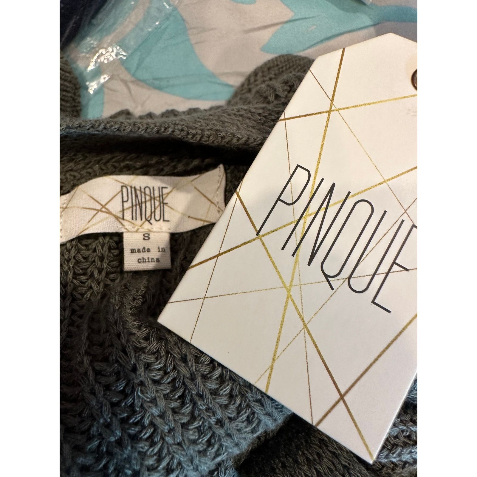 Other Pinque Jamelya Back Detail Cardigan - Shaded Moss - size S Size S / US 4 / IT 40 - 10 Thumbnail