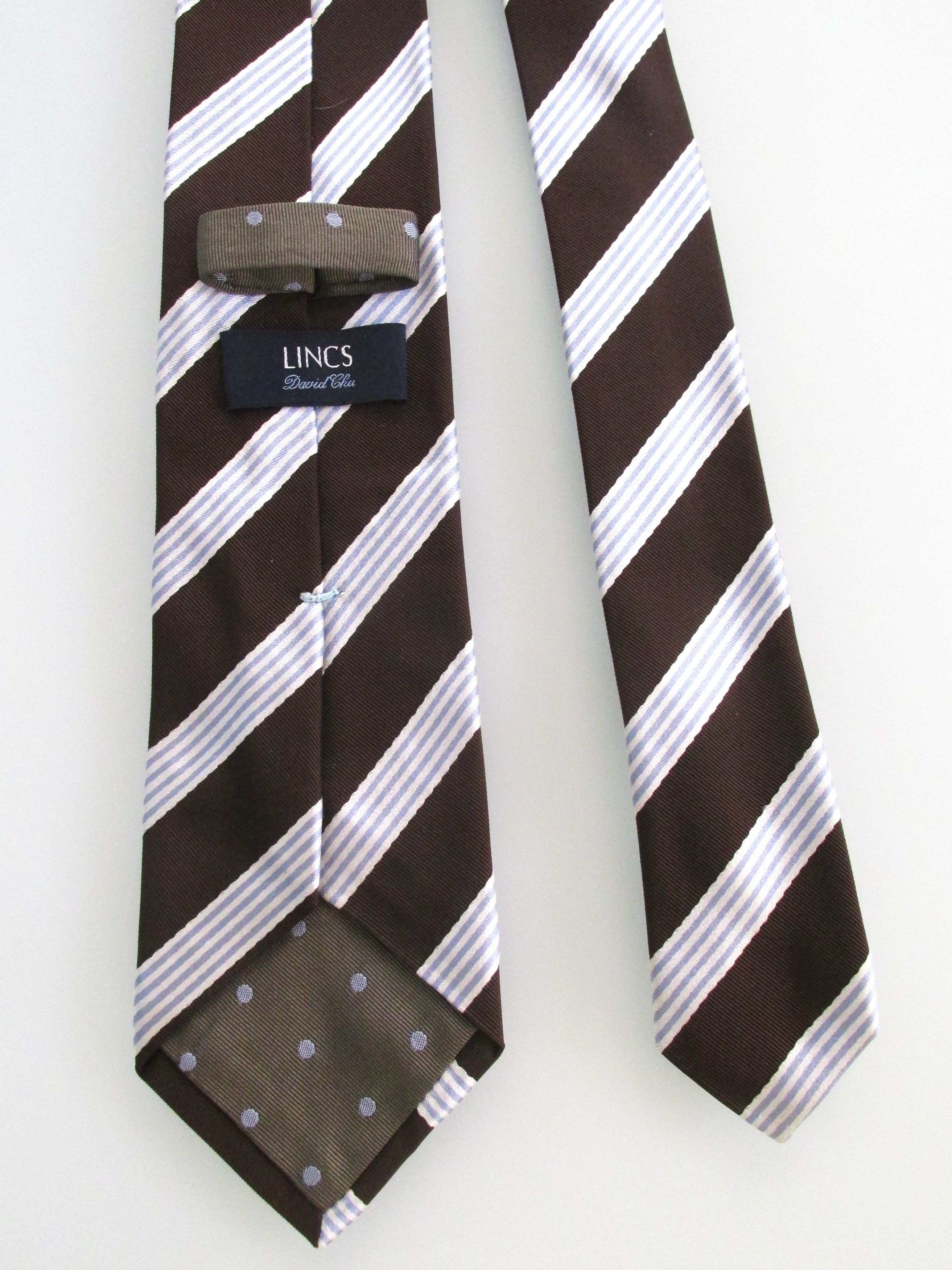 Other David Chu "Lincs" Men's Silk Tie Size ONE SIZE - 4 Thumbnail