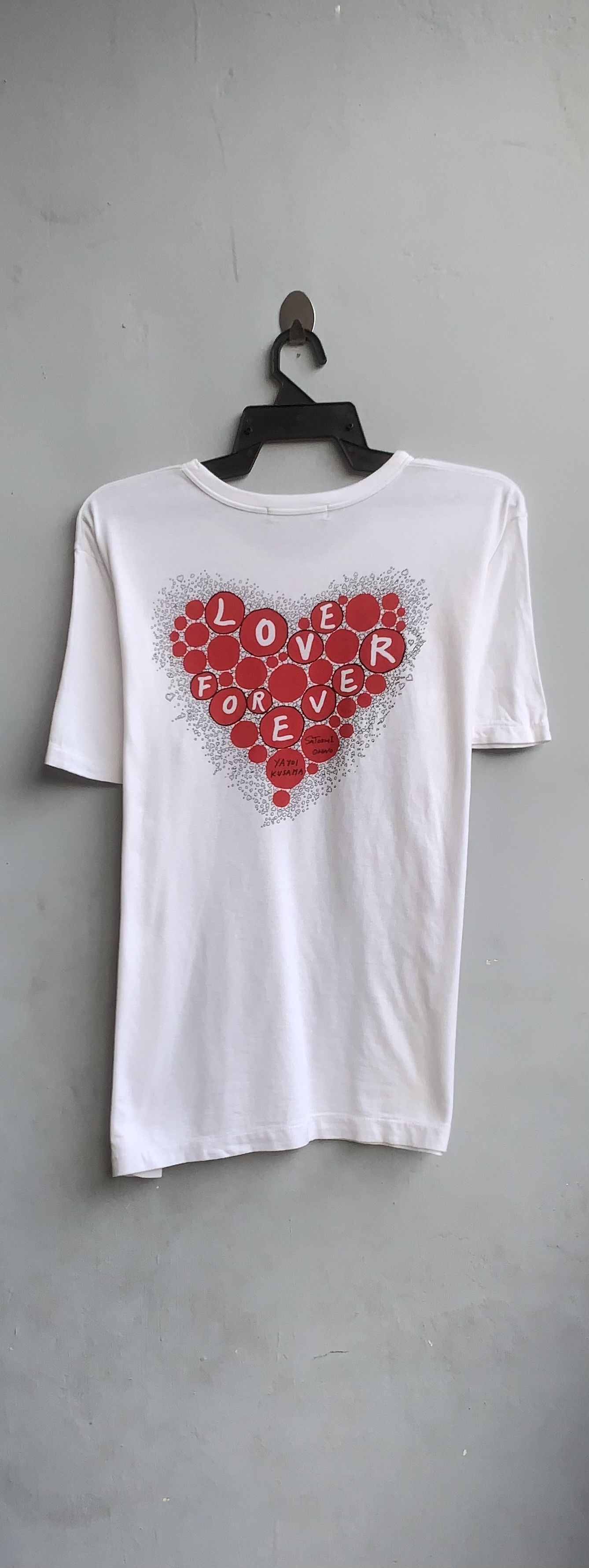 Japanese Brand Yayoi Kusama X Satoshi Ohno 24 Hour Television Vintage Shirt Size US L / EU 52-54 / 3 - 5 Thumbnail