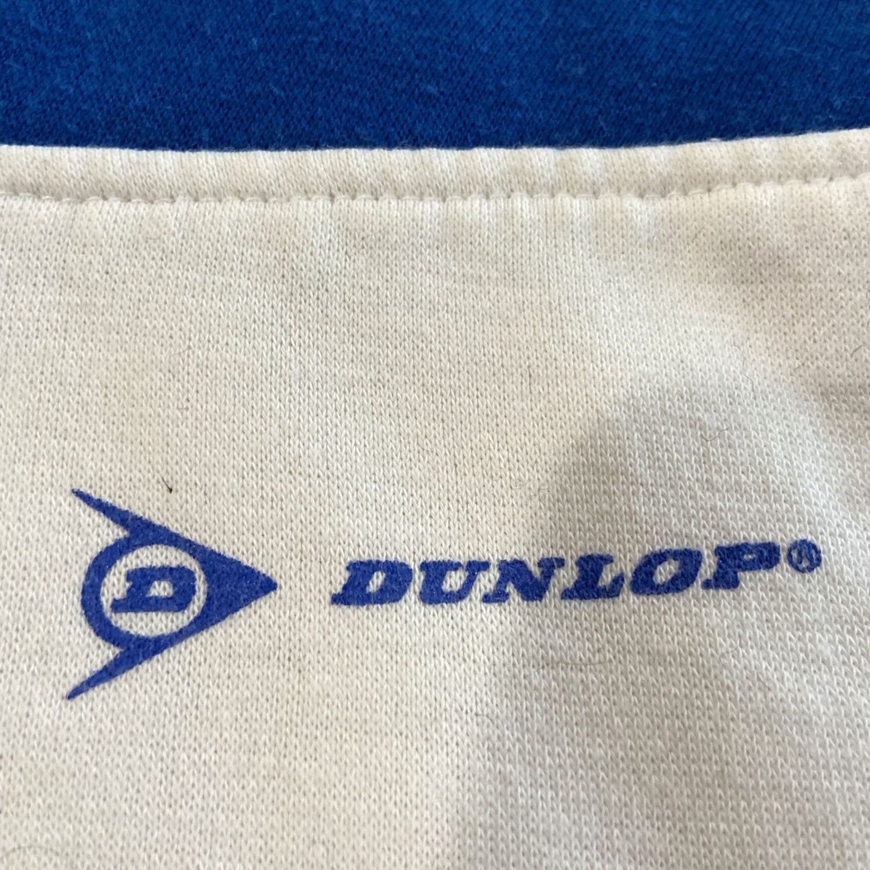Dunlop VINTAGE Dunlop Shirt Golf 80s Blue White Small Men S US 80s Theme Size US S / EU 44-46 / 1 - 5 Thumbnail