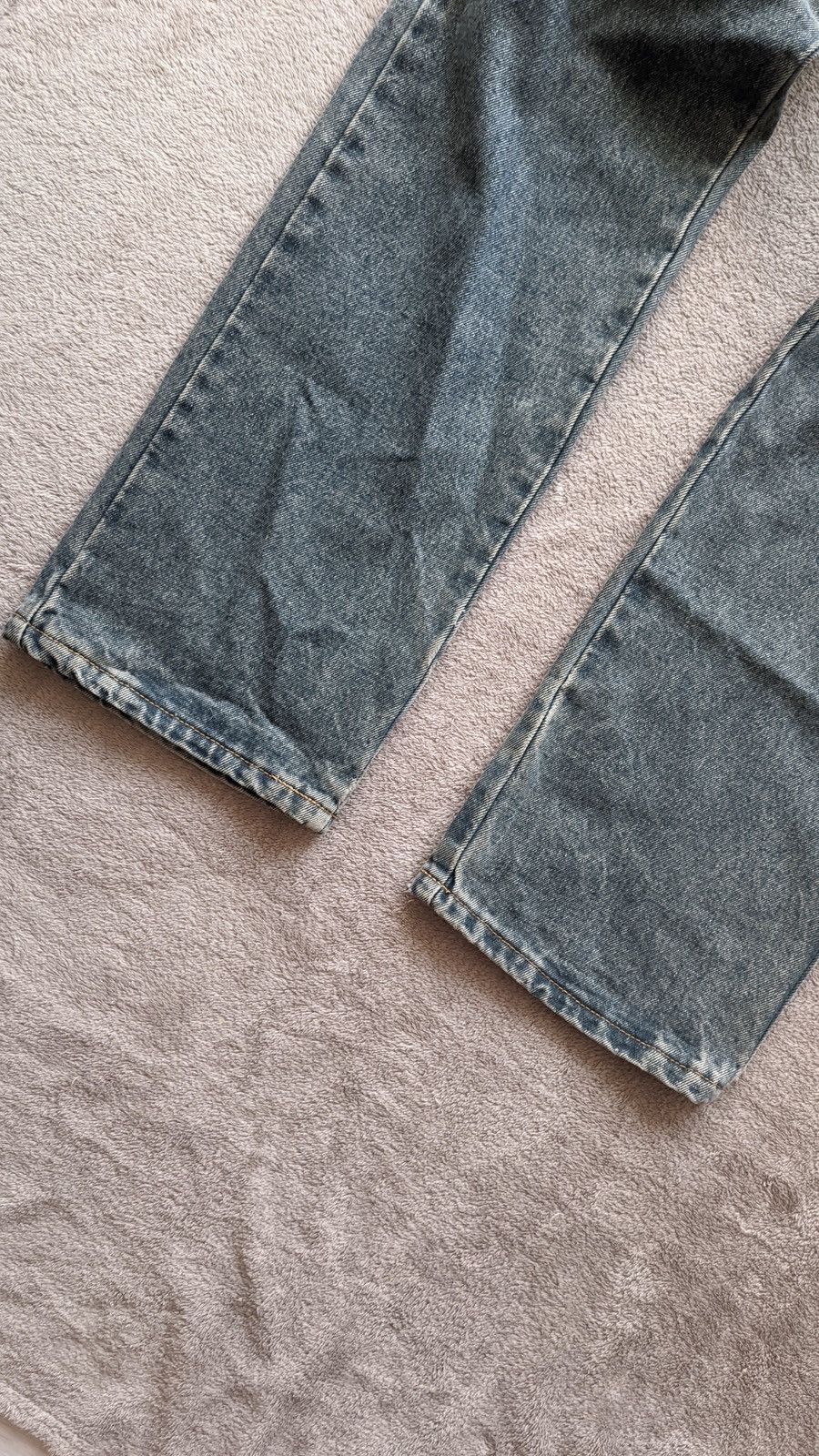 Japanese Brand Helmut Lang LGB Vibe Y2K Straight Faded Mudwash Jeans Size US 32 / EU 48 - 4 Thumbnail