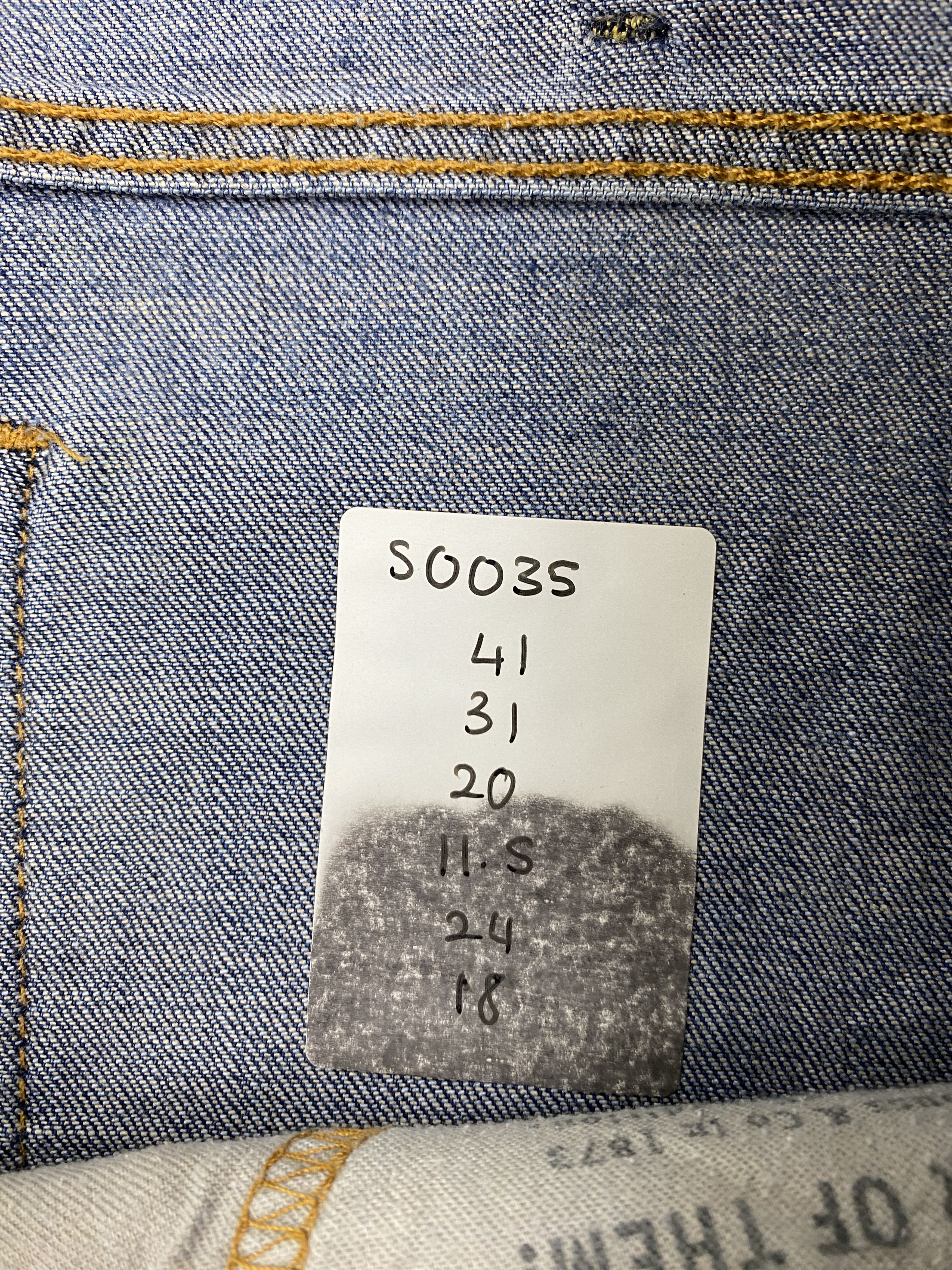 Levi's Vintage Levis 527 Flared Bootcut Faded Blue Jeans Size US 41 - 19 Thumbnail