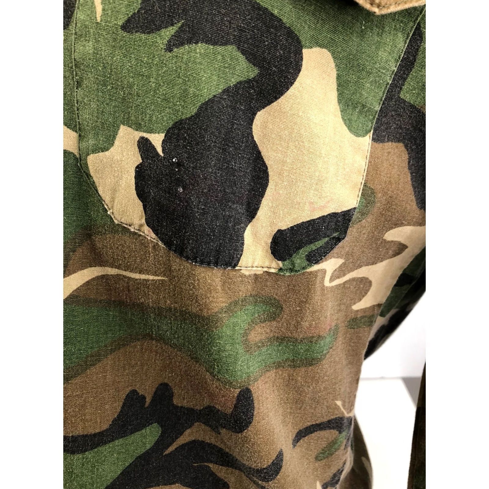 Vintage VINTAGE RANGER Camouflage Hunting Military Soldier Mens Shirt S Size US S / EU 44-46 / 1 - 3 Thumbnail