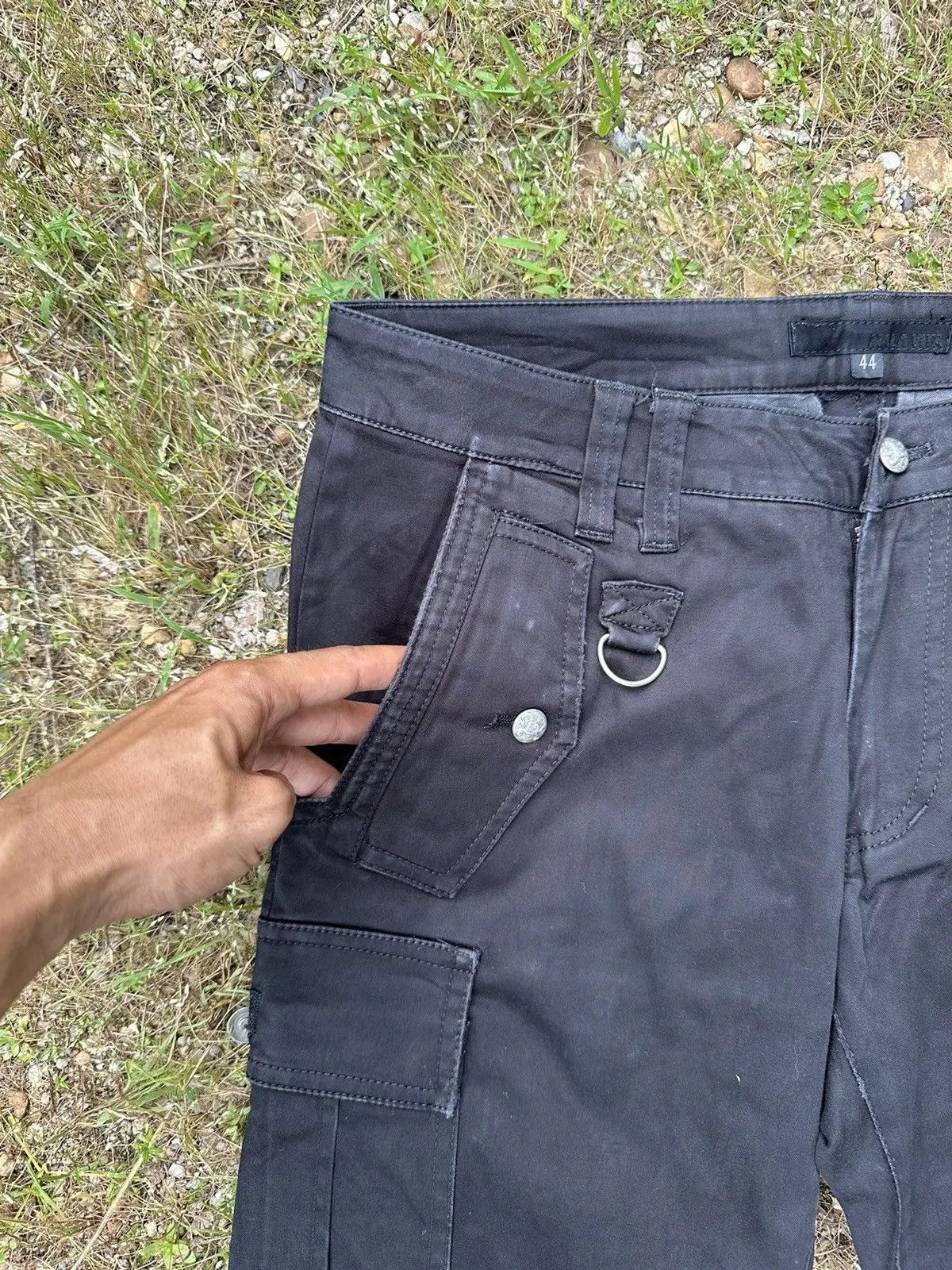 Malo GRAILS 💥FLARE/BOOTCUT MALA VITA VINTAGE TROUSERS CARGO PANTS Size US 32 / EU 48 - 7 Thumbnail