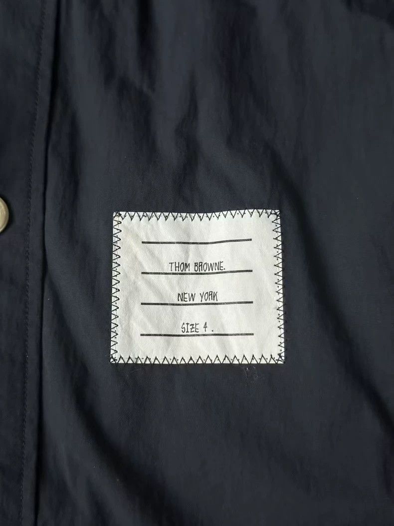 Thom Browne Thom Browne size4 Double-breasted shirt jacket Size US XL / EU 56 / 4 - 5 Thumbnail