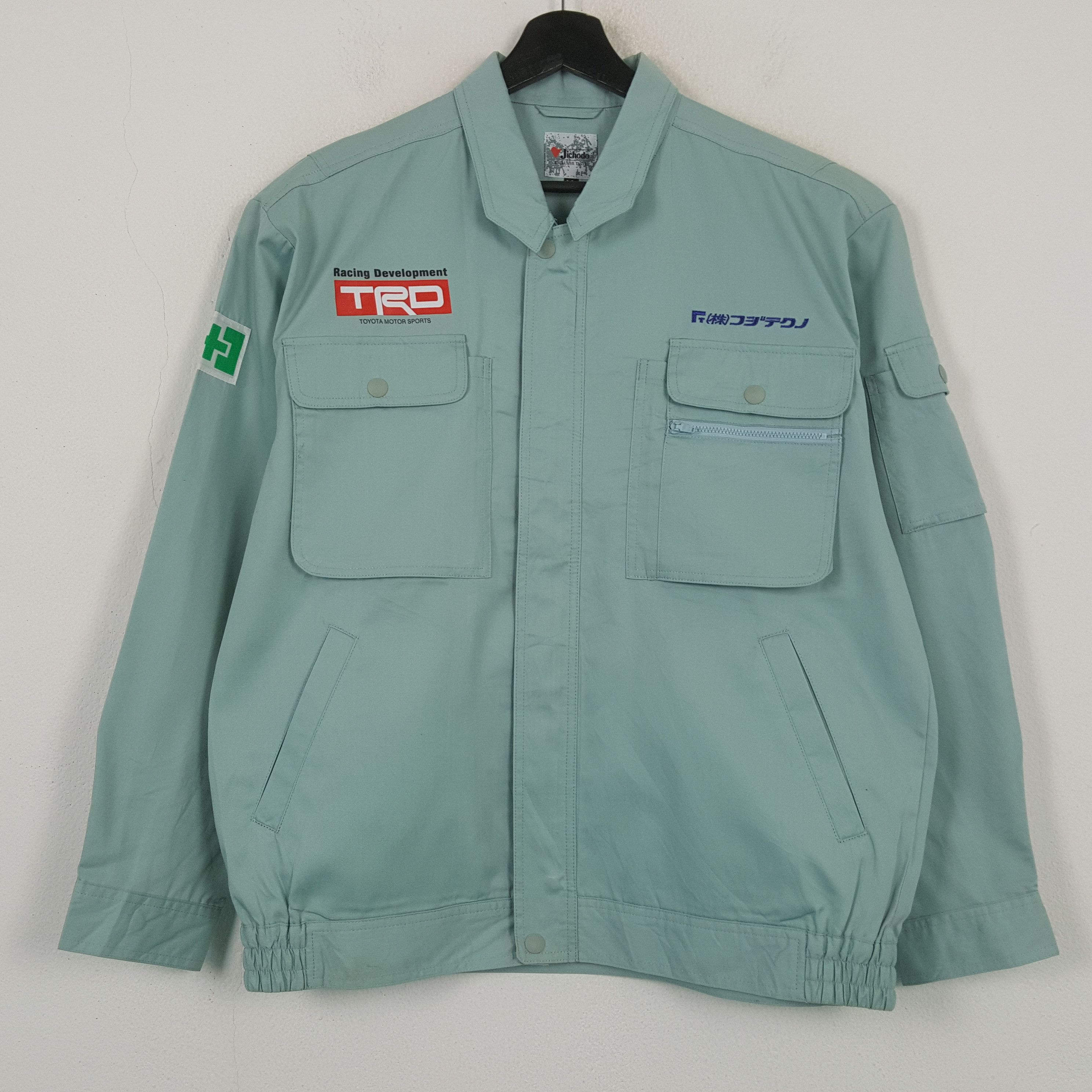 Vintage TRD TOYOTA RACING Development Custom Jacket C296N14 Size US L / EU 52-54 / 3 - 3 Thumbnail